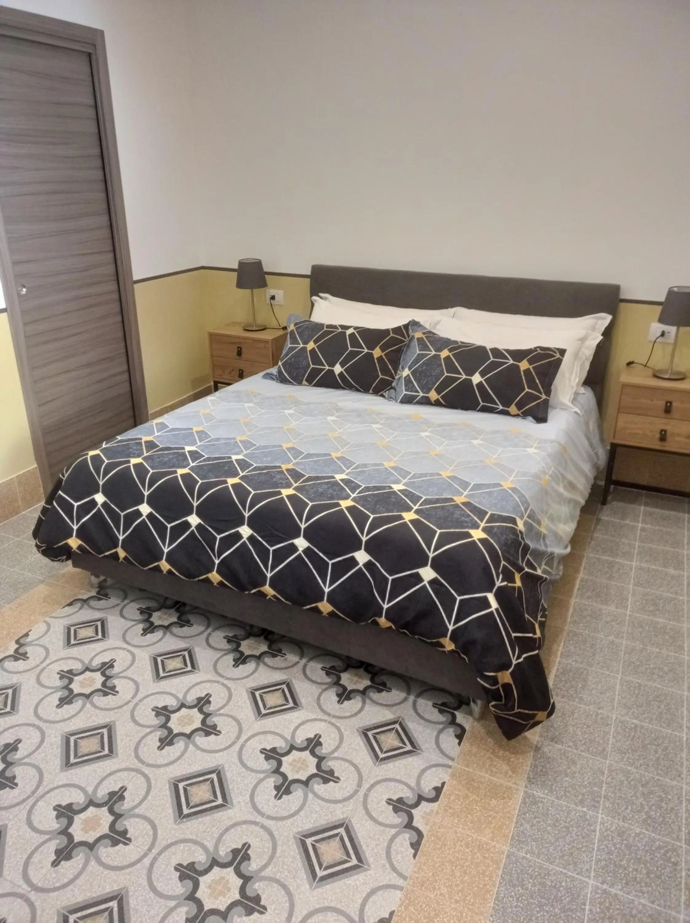 Bedroom, Bed in Hotel Meublè Santa Chiara Suite