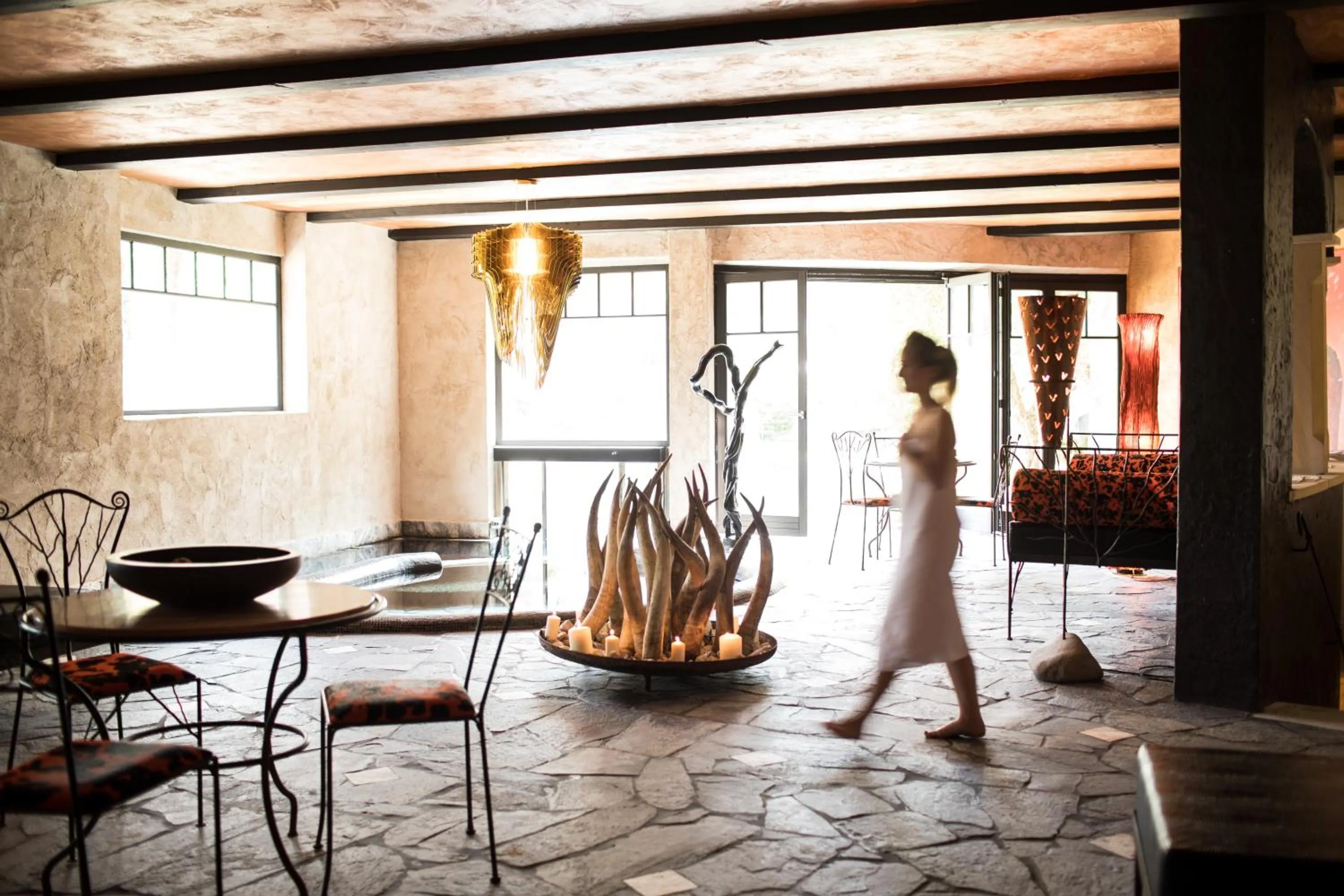 Lobby or reception in Romantik Hotel Turm