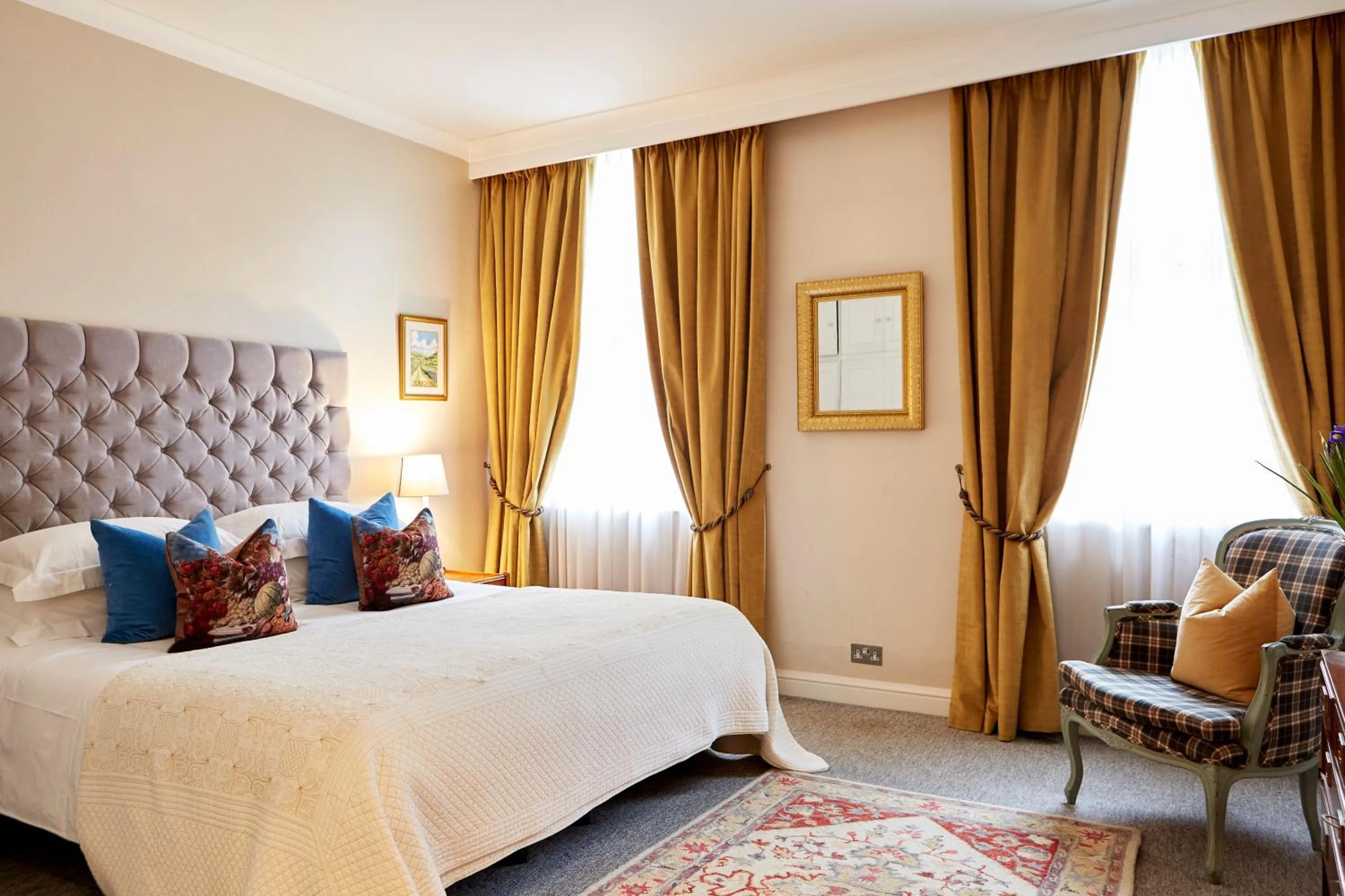 Bedroom, Bed in 9 Hertford Street - 4 Stars VisitEngland