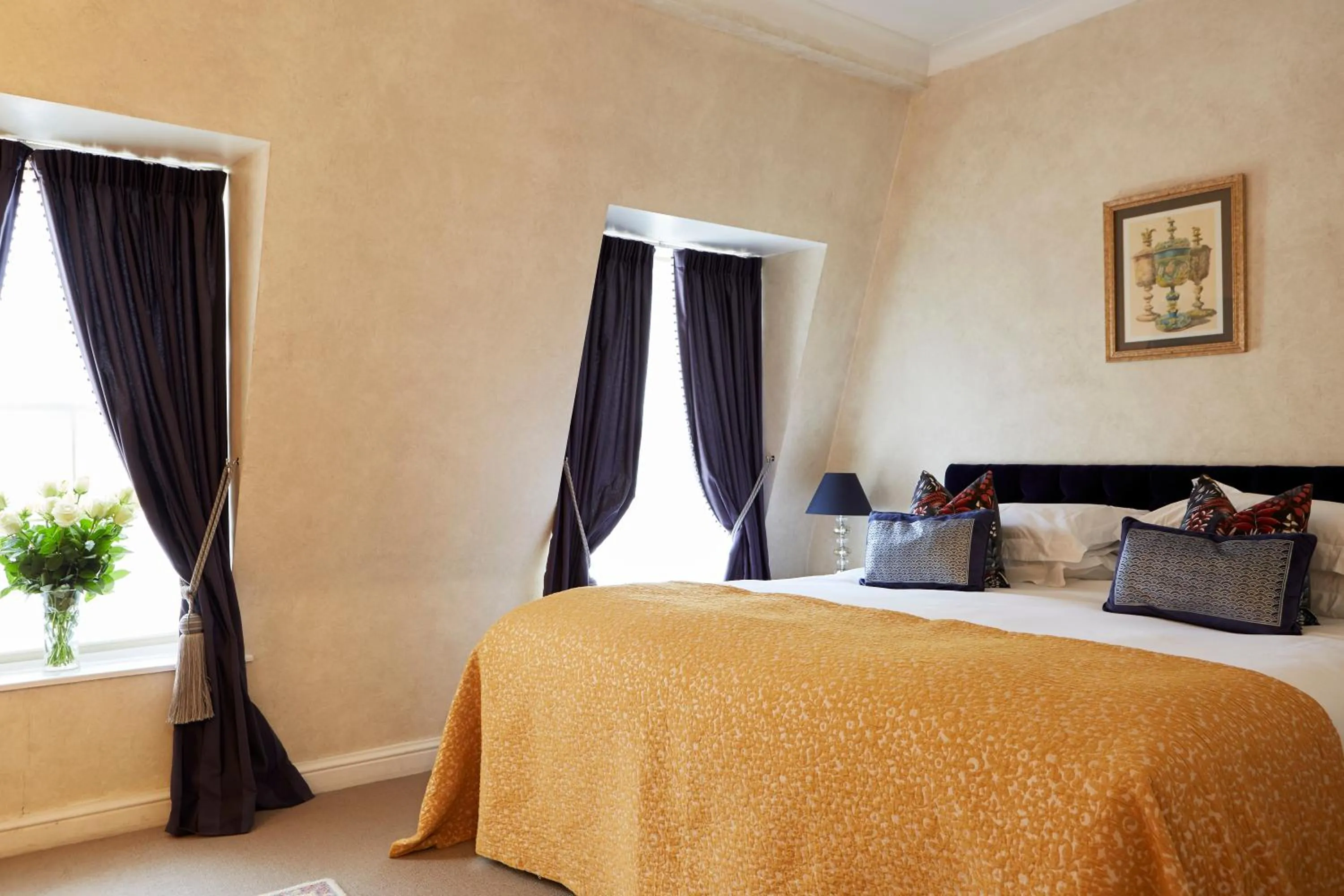 Bedroom, Bed in 9 Hertford Street - 4 Stars VisitEngland