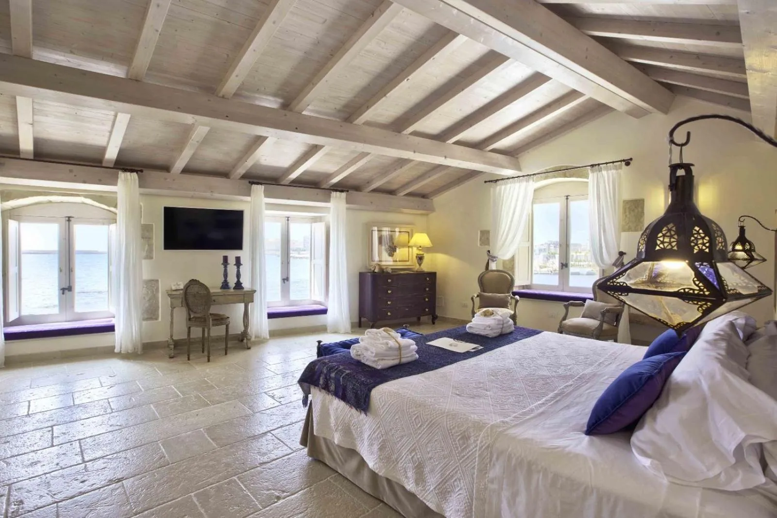 Sea view, Bed in Musciara Siracusa Resort