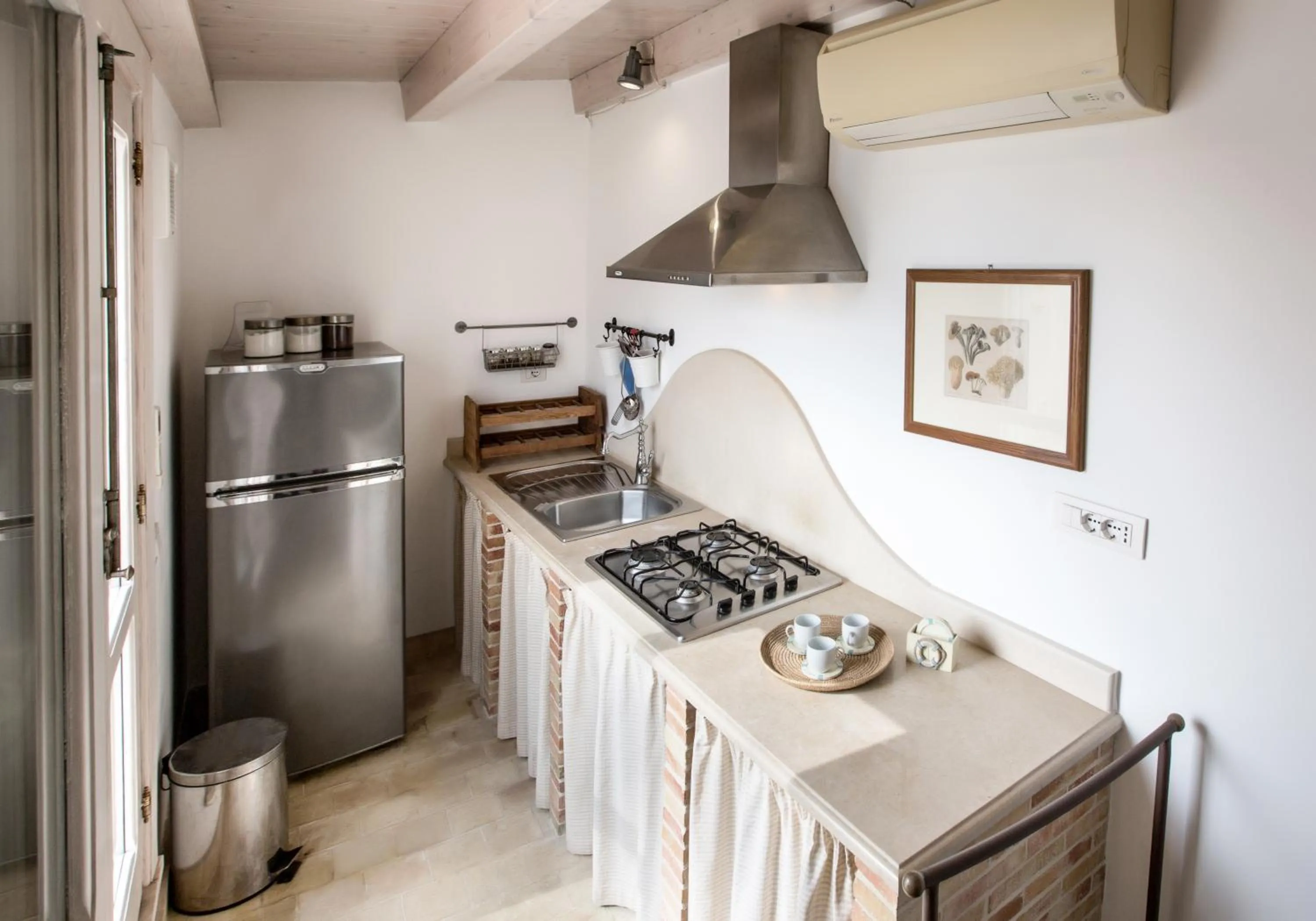 Kitchen or kitchenette in Musciara Siracusa Resort