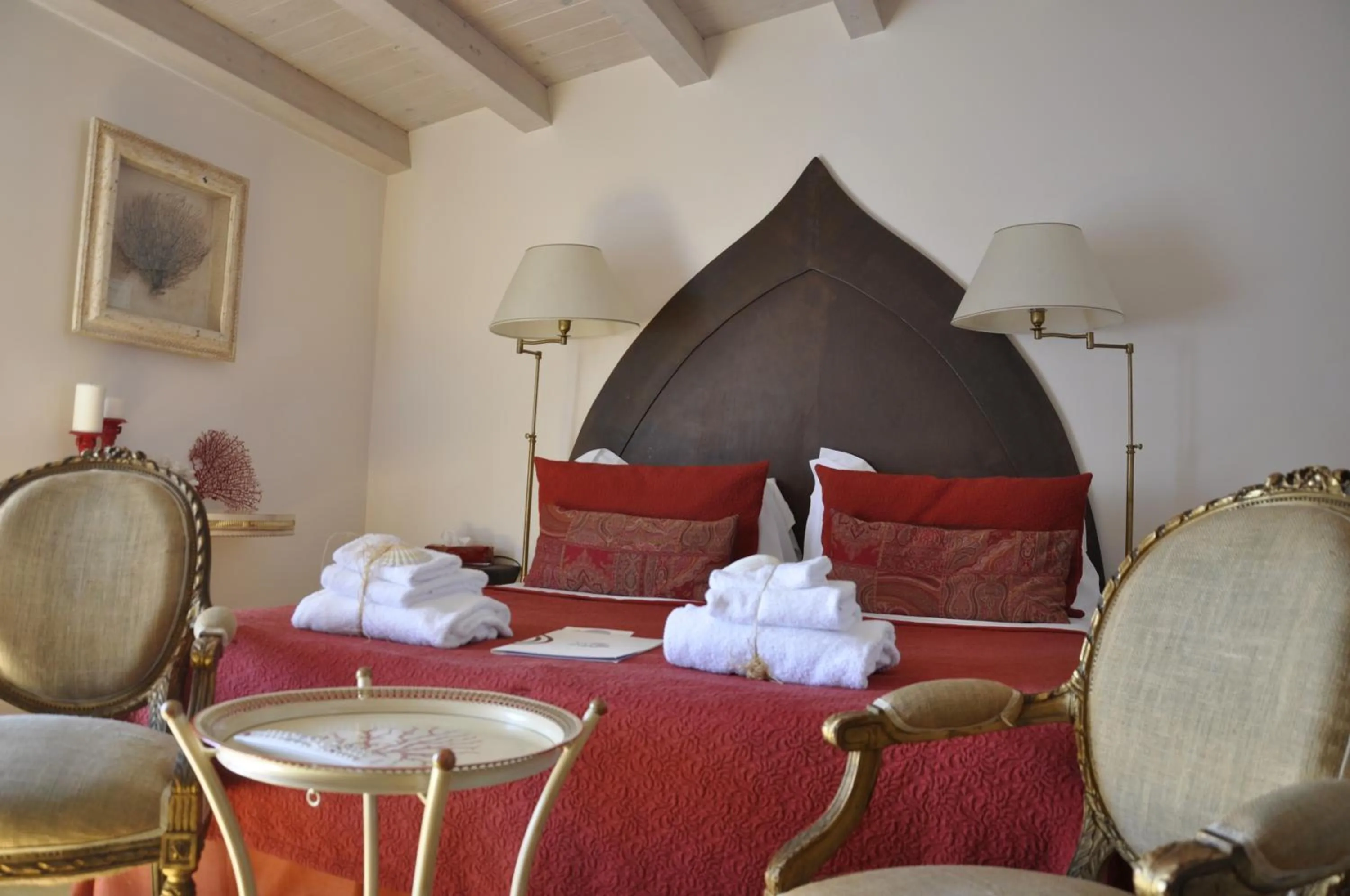 Bed in Musciara Siracusa Resort