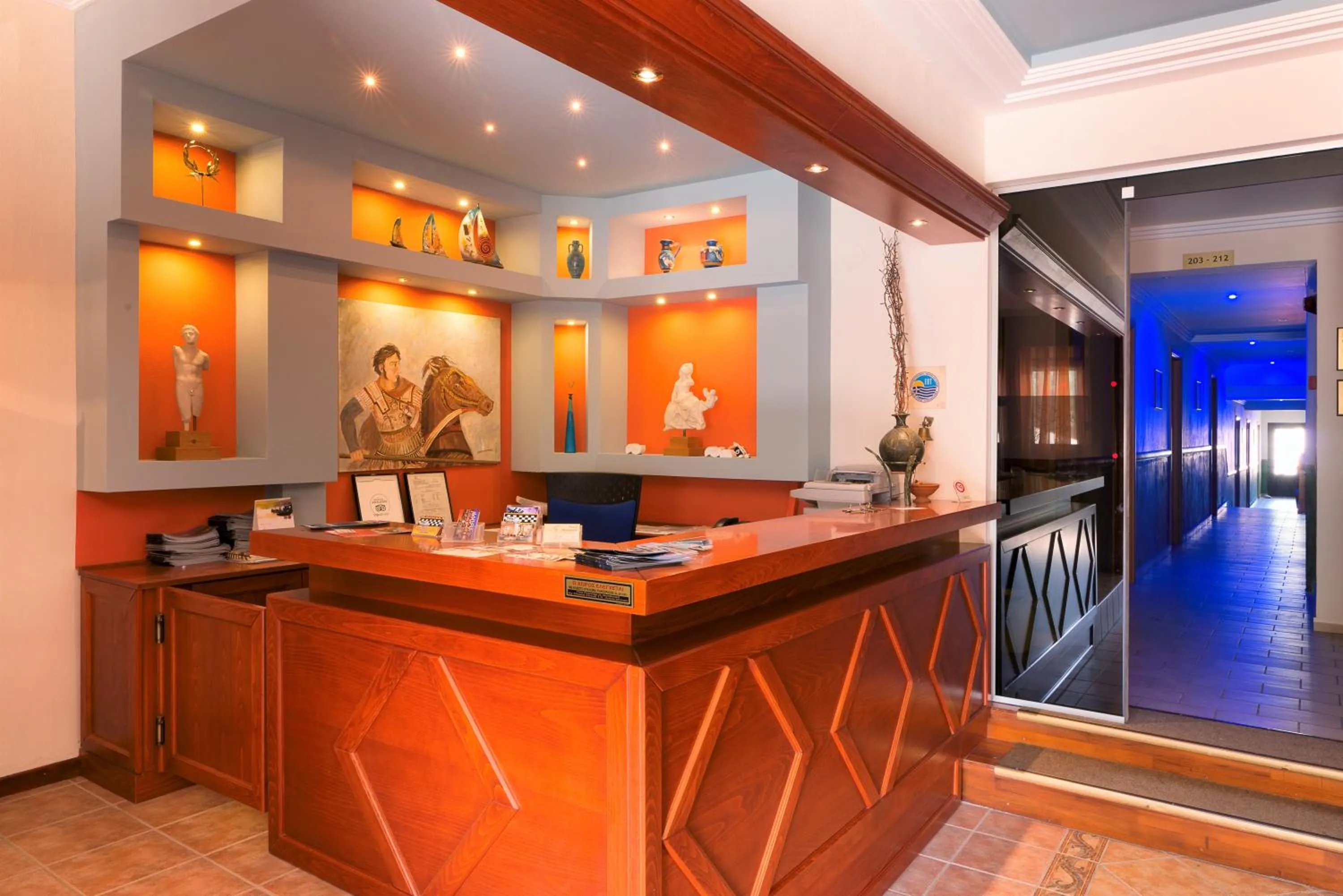 Lobby or reception in Hotel Pegasus-Adult Friendly