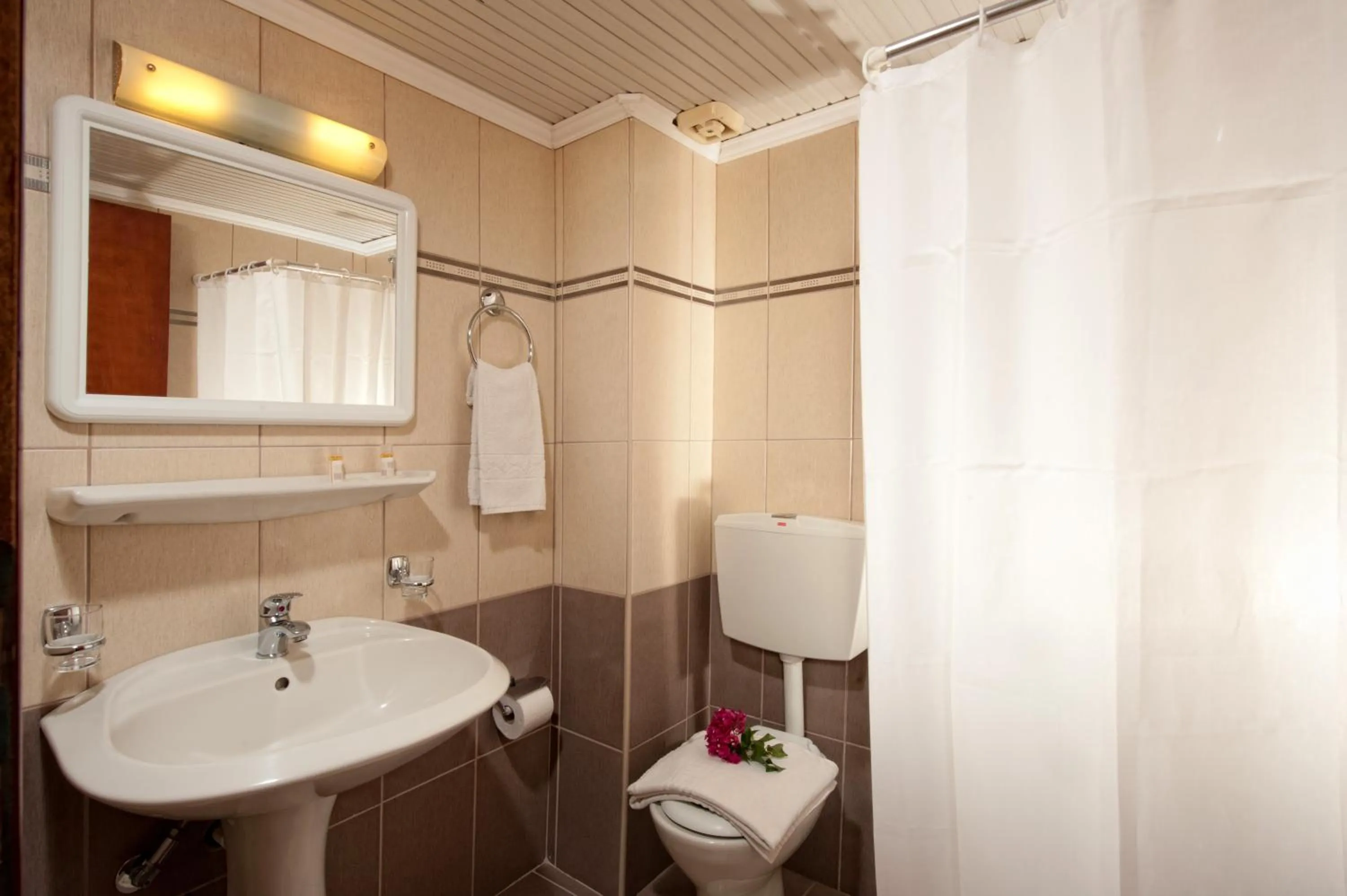 Bathroom in Malia Mare Hotel