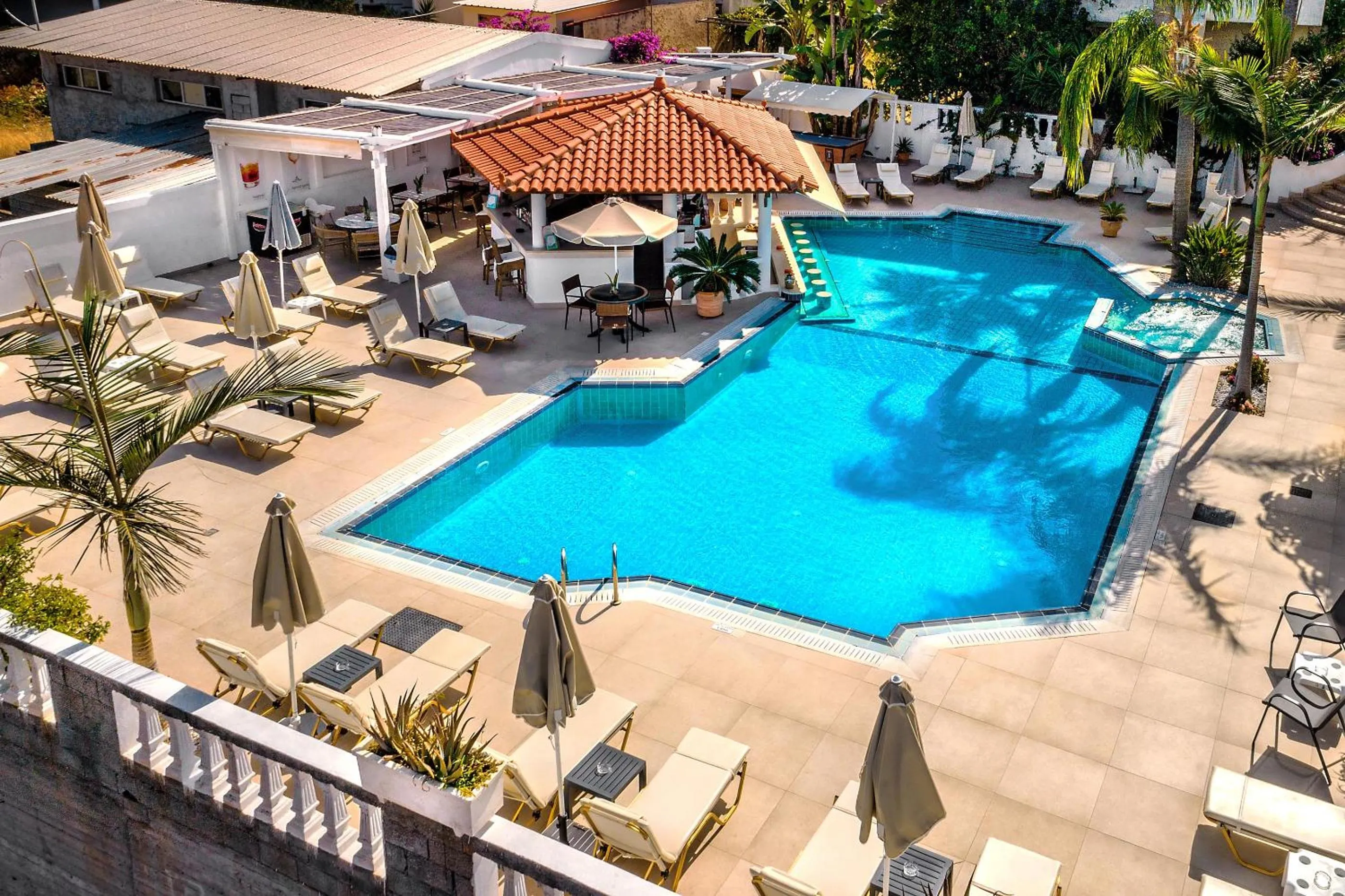 Swimming pool in Malia Mare Hotel