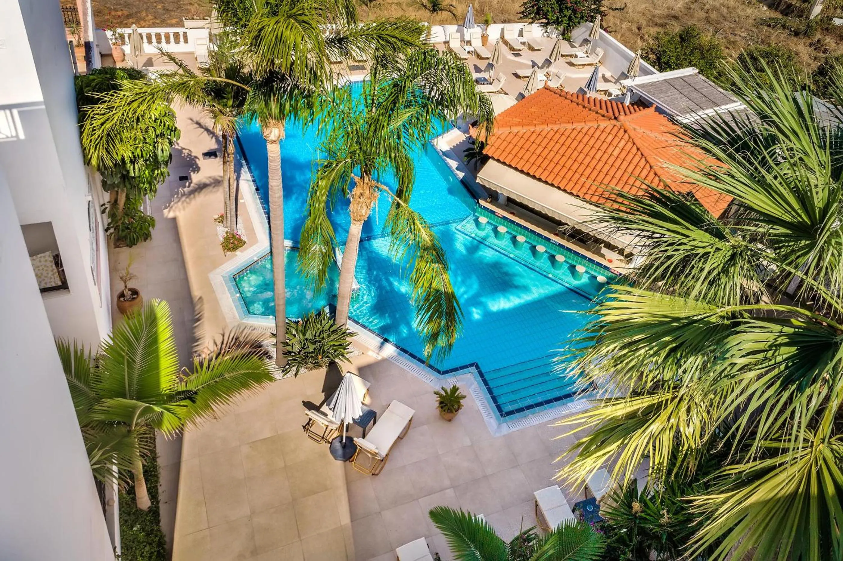 Swimming pool in Malia Mare Hotel