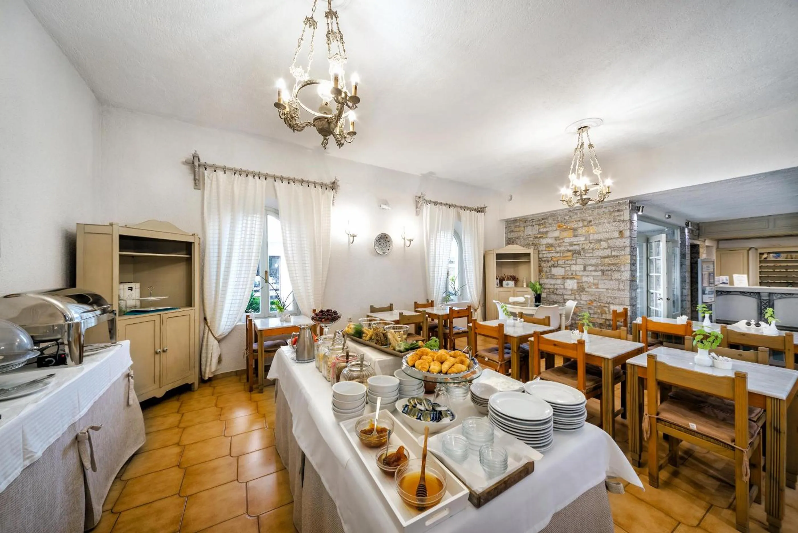 Breakfast in Malia Mare Hotel