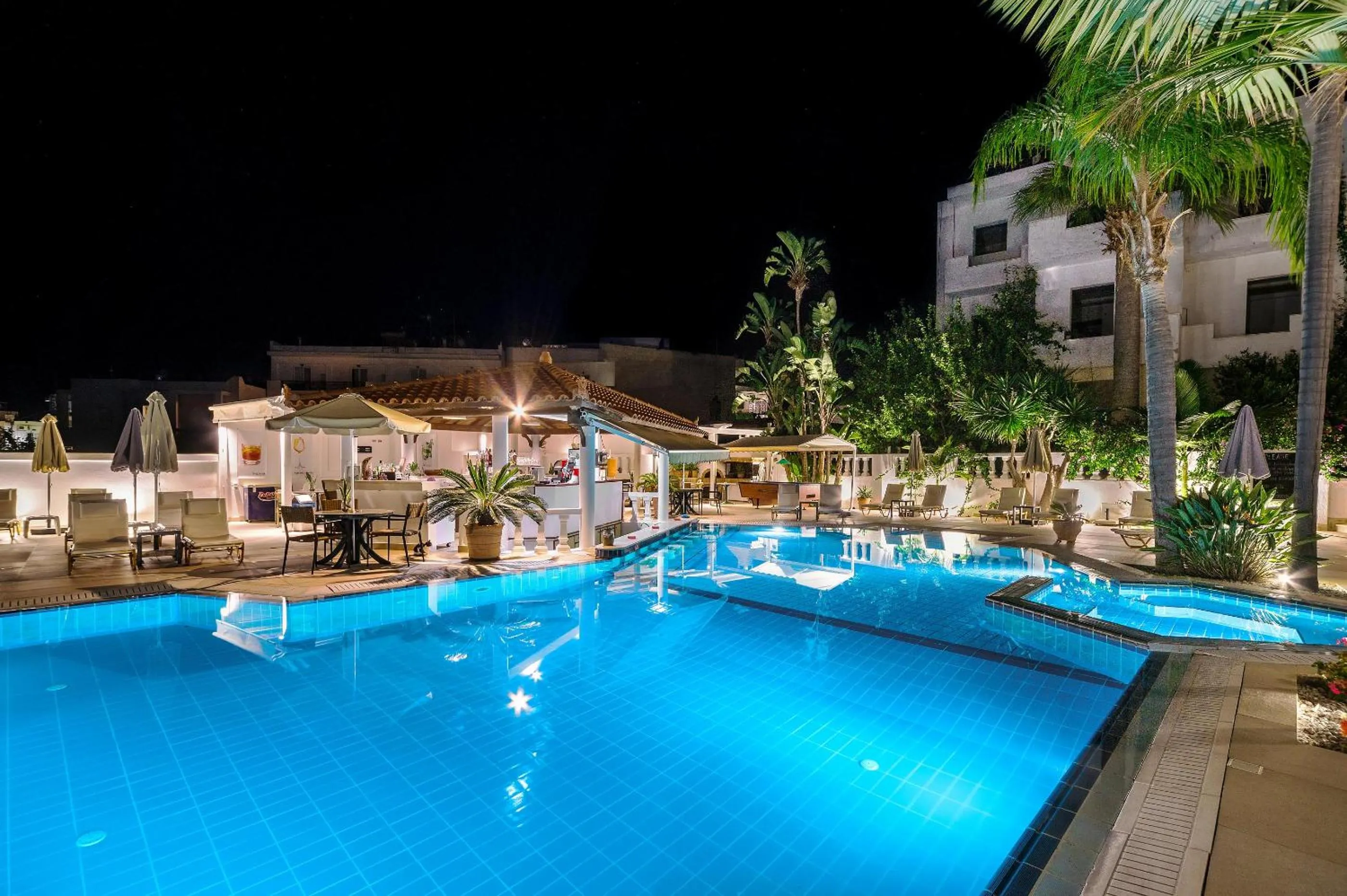 Swimming pool in Malia Mare Hotel