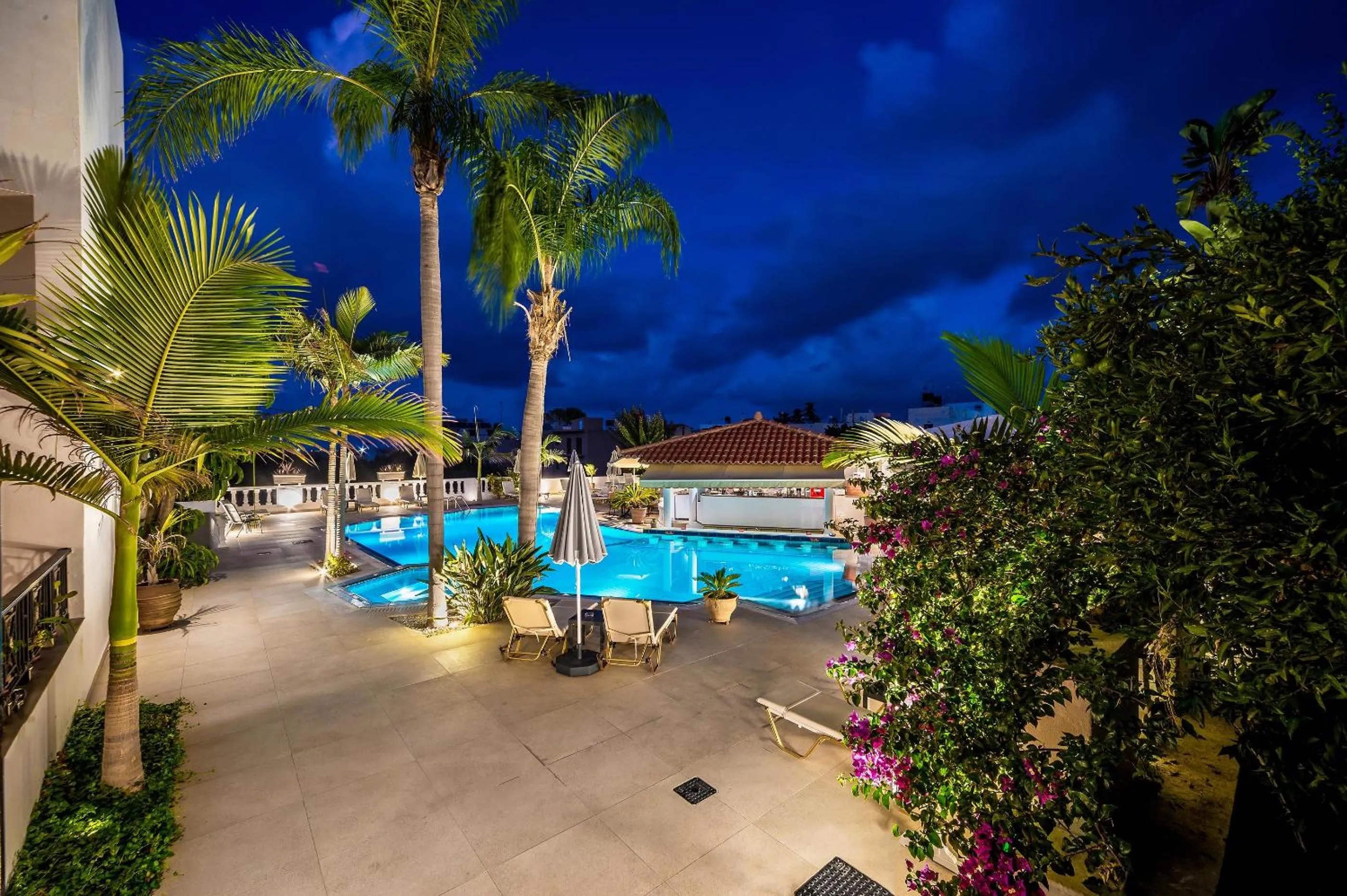 Swimming pool in Malia Mare Hotel