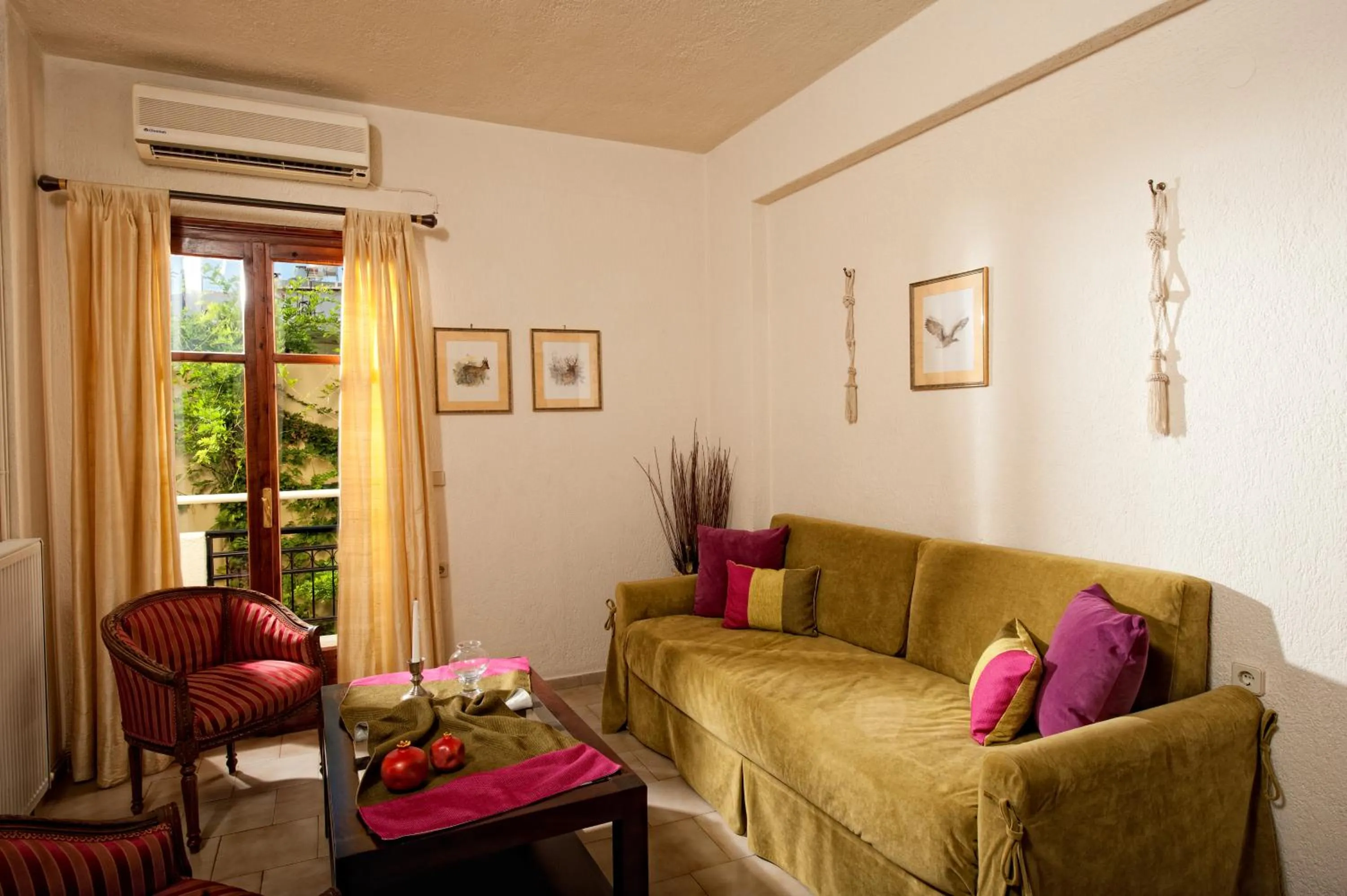 Living room in Malia Mare Hotel