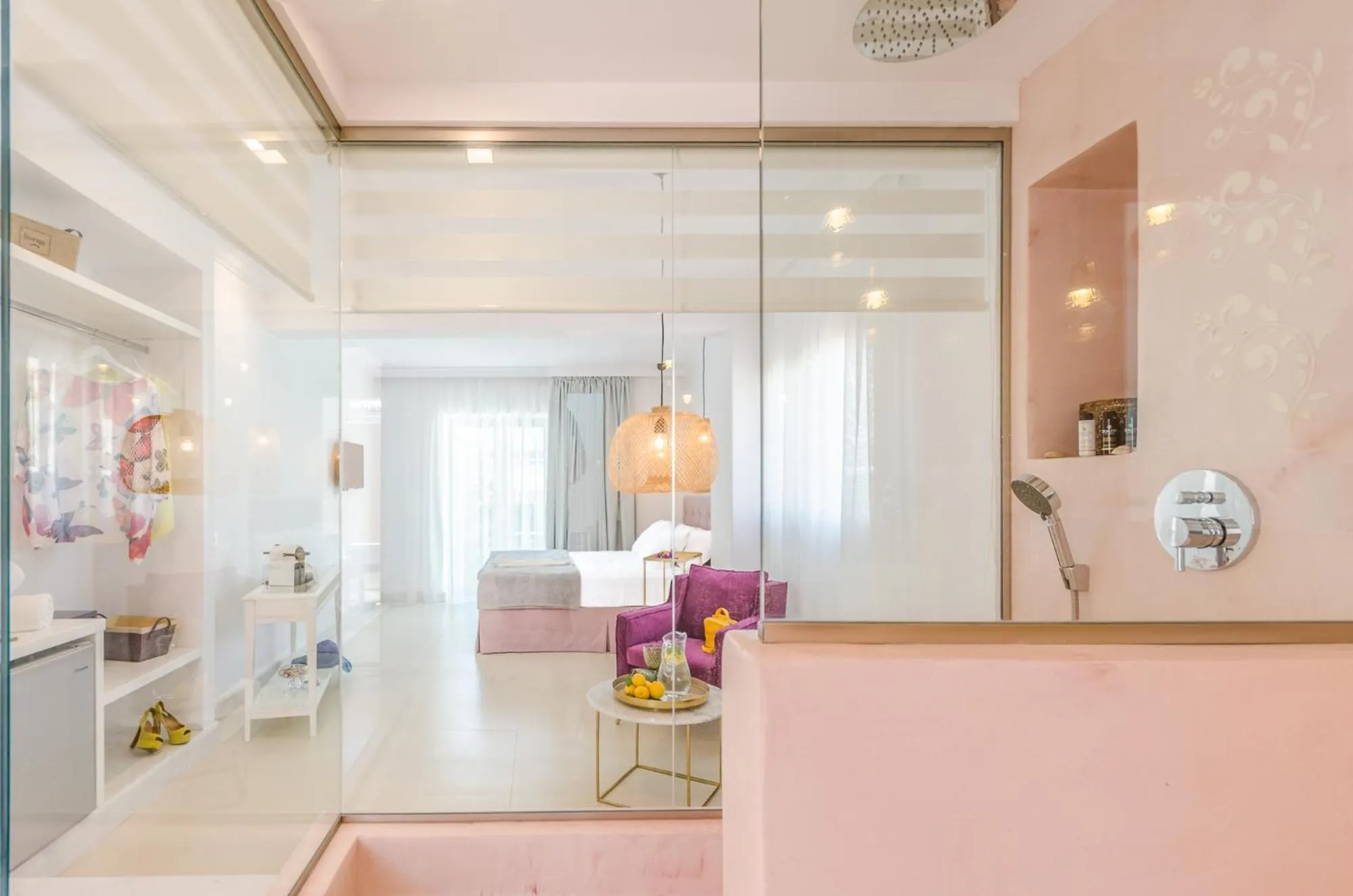 Bed in Malia Mare Hotel