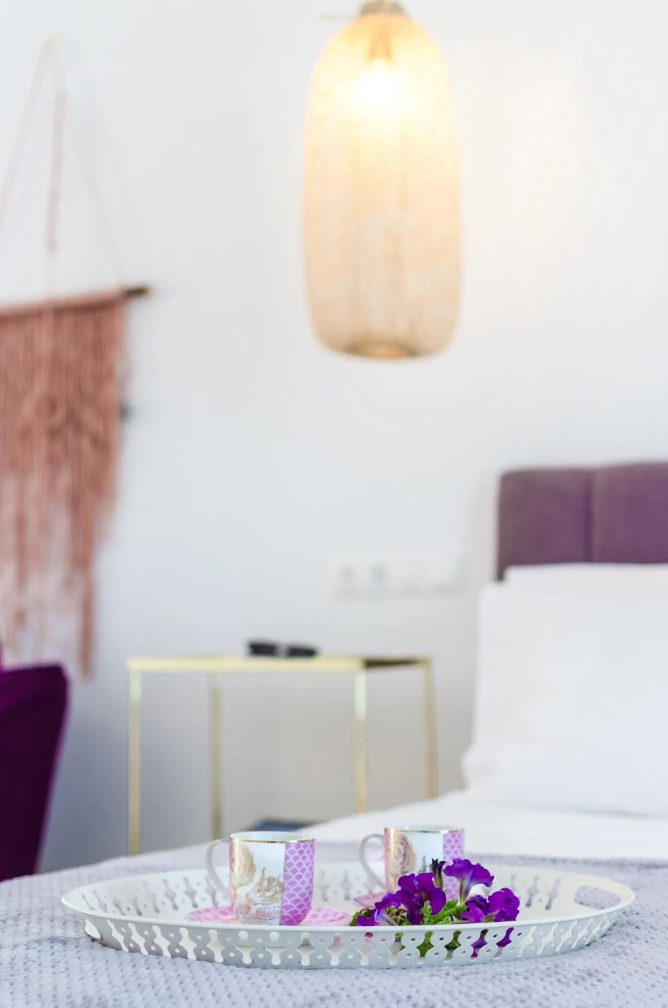 Bed in Malia Mare Hotel