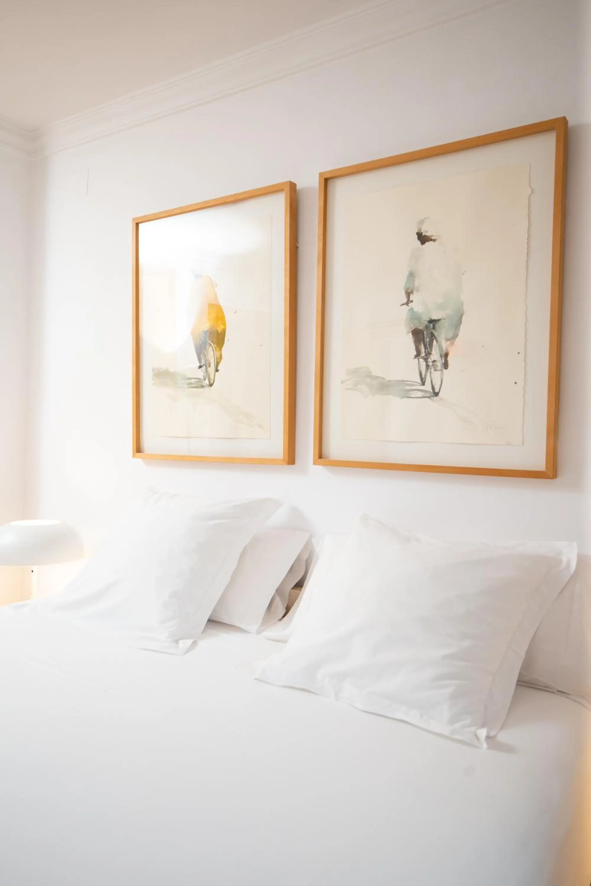 Decorative detail, Bed in Hotel Nou Romà