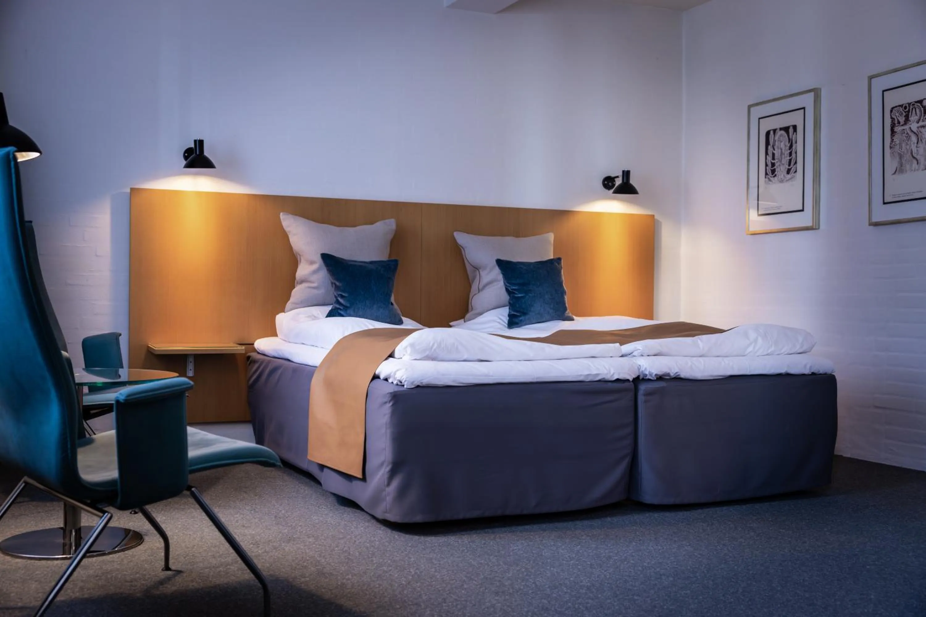 Bedroom, Bed in Frederik VI's Hotel