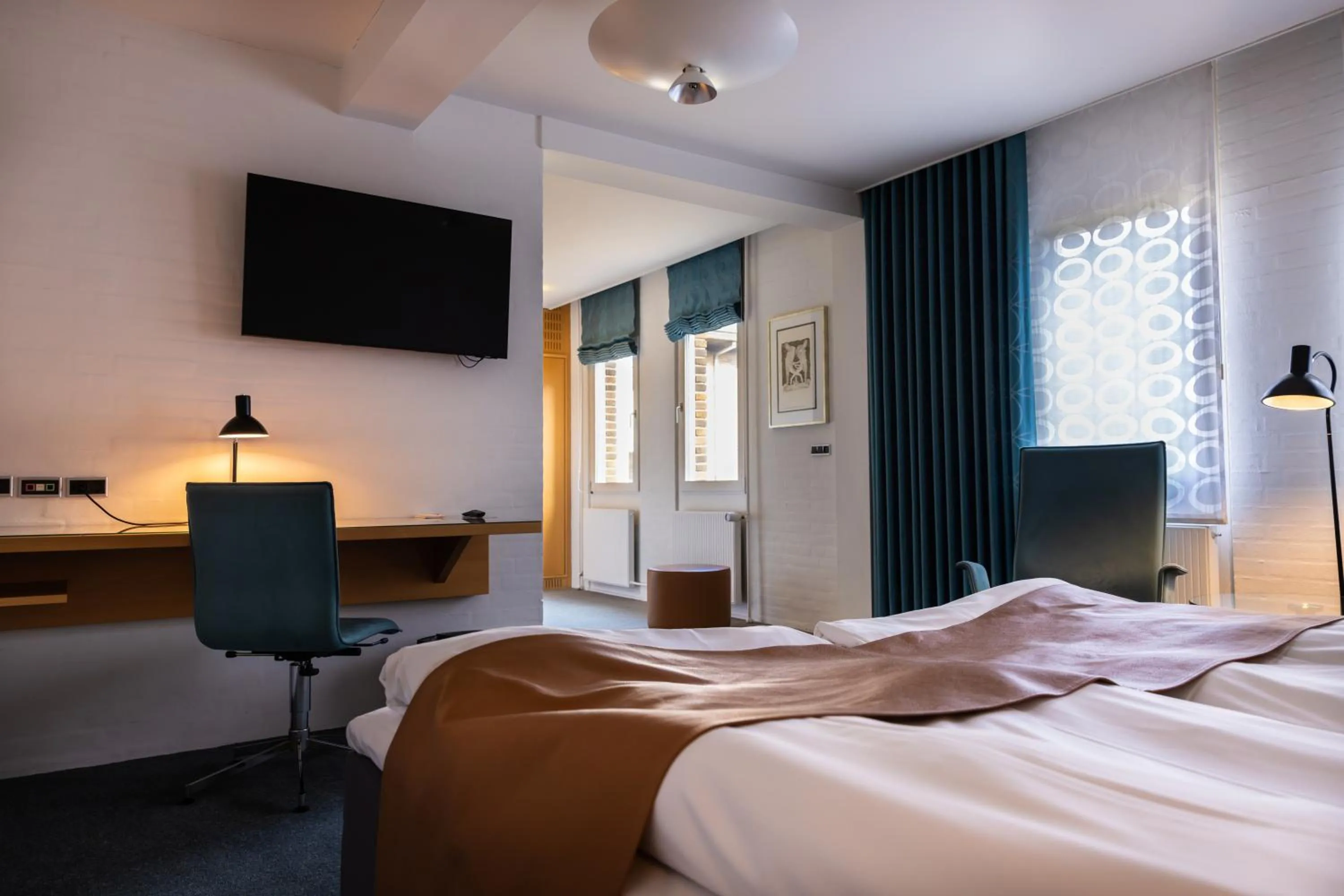 Bedroom, Bed in Frederik VI's Hotel