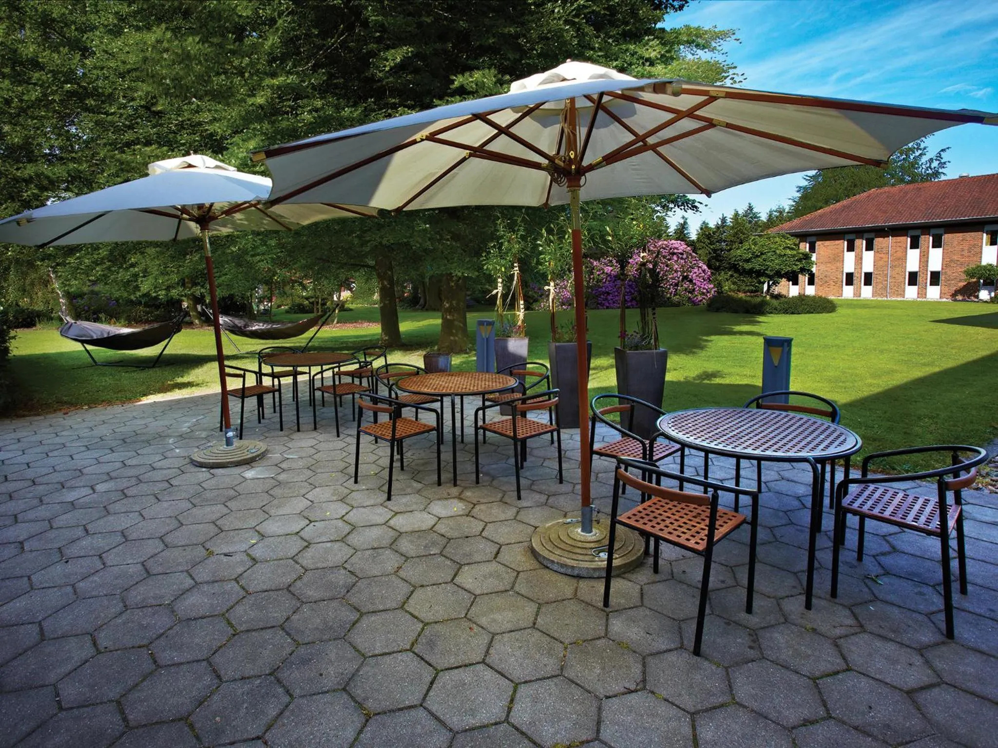 Garden in Frederik VI's Hotel