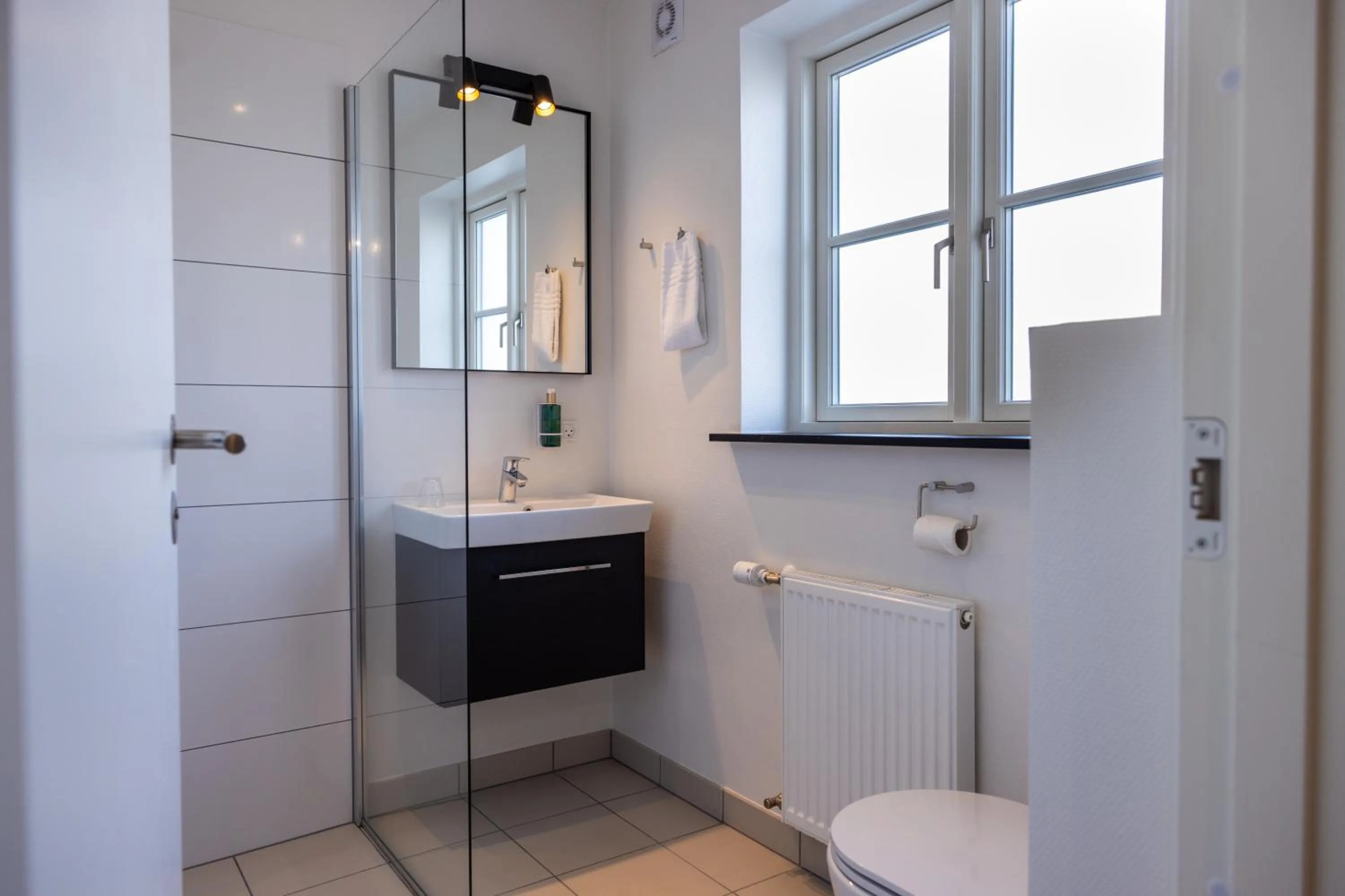 Shower in Frederik VI's Hotel