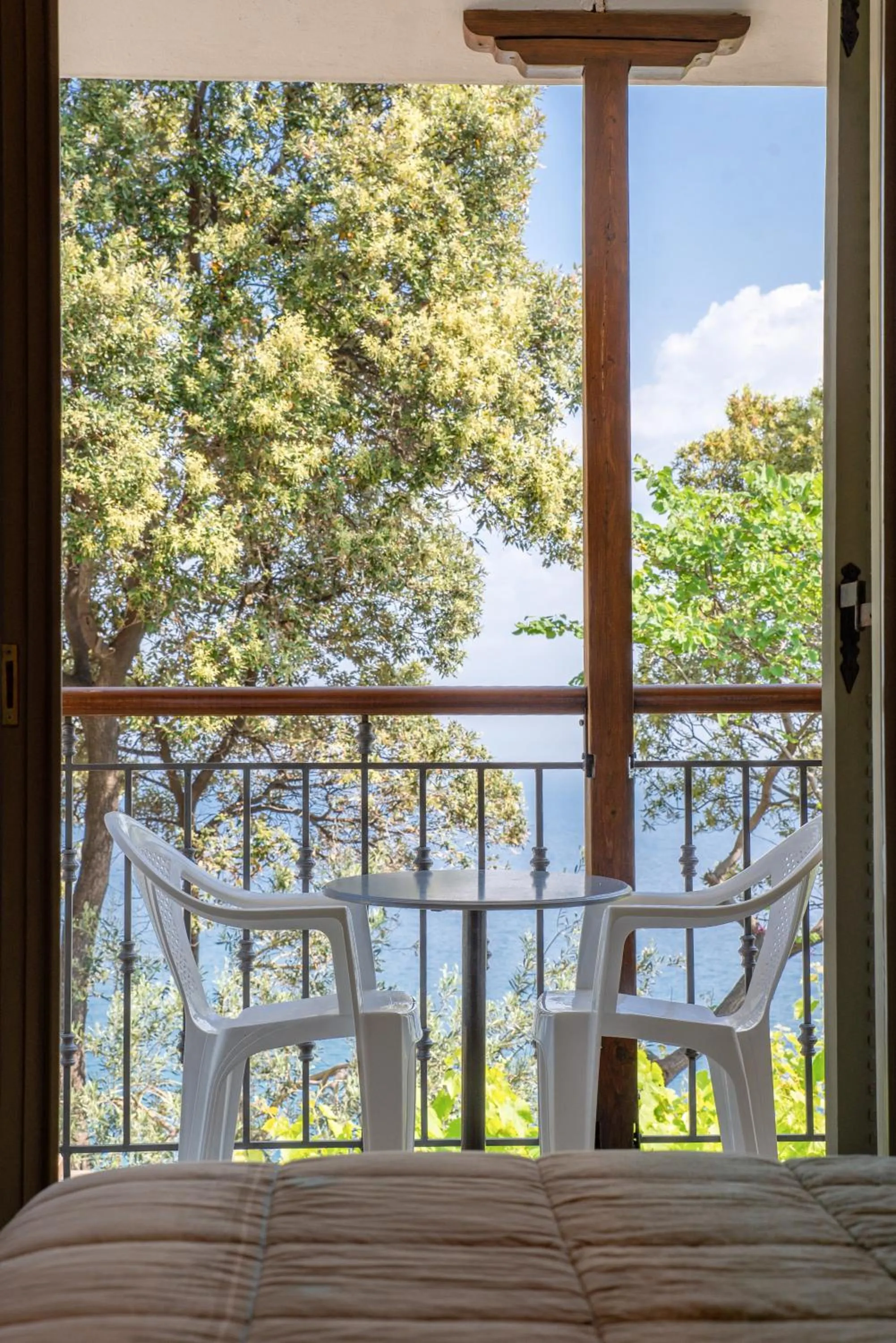 Balcony/Terrace in Marabou Hotel Chorefto