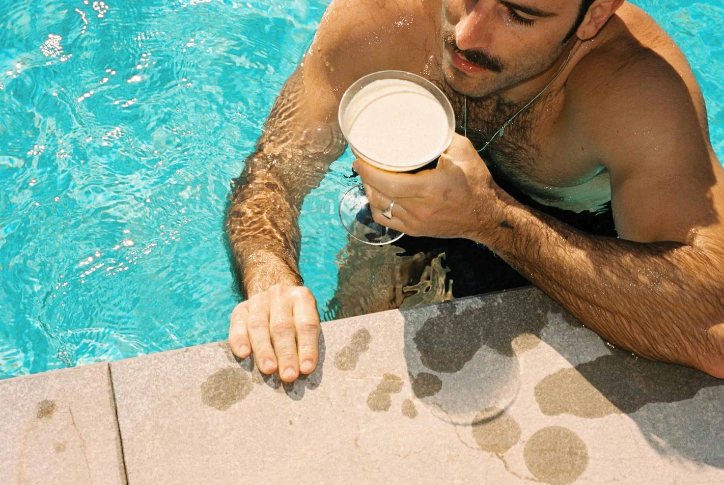Swimming pool in Hotel Belvedere