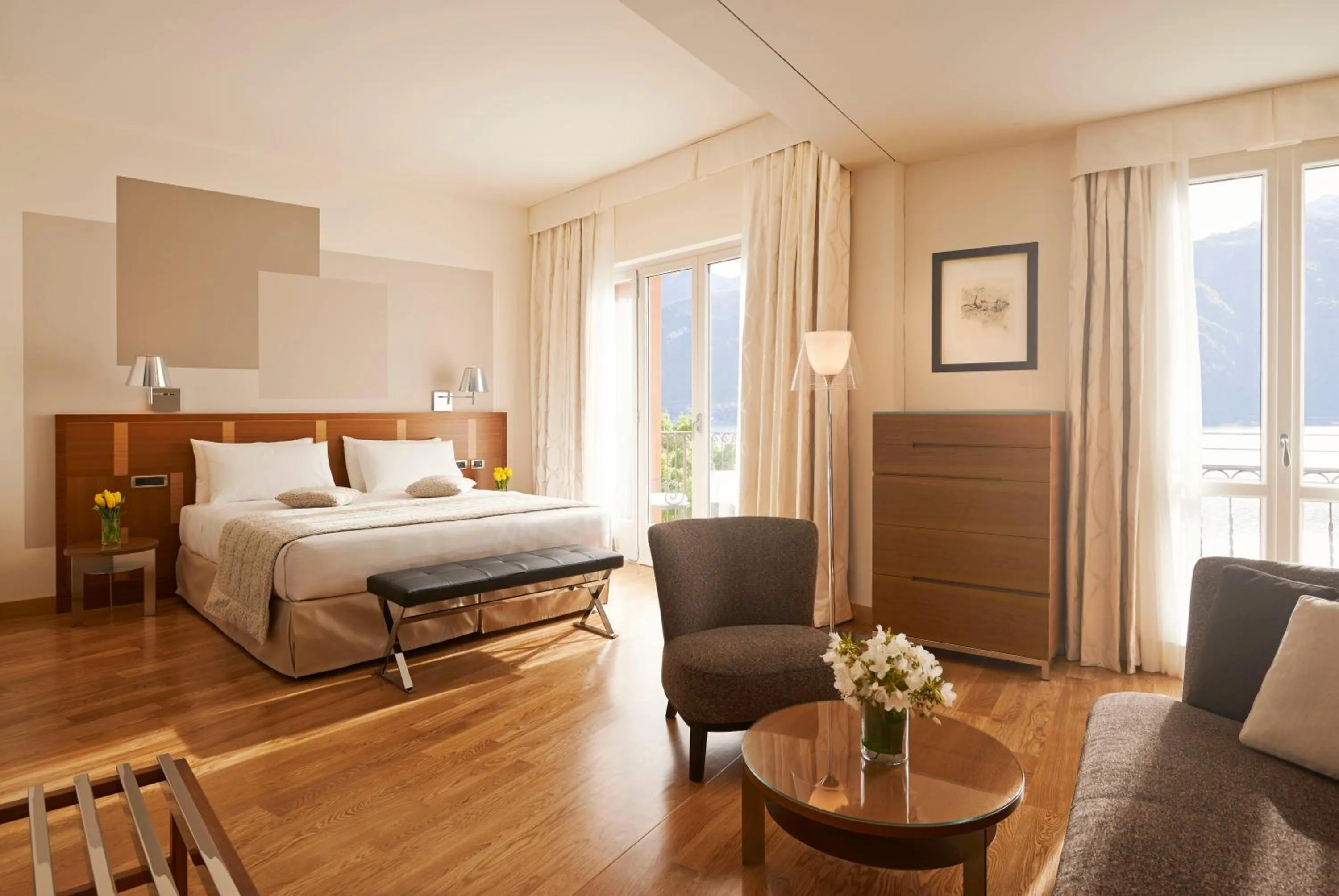 Bedroom, Bed in Hotel Belvedere