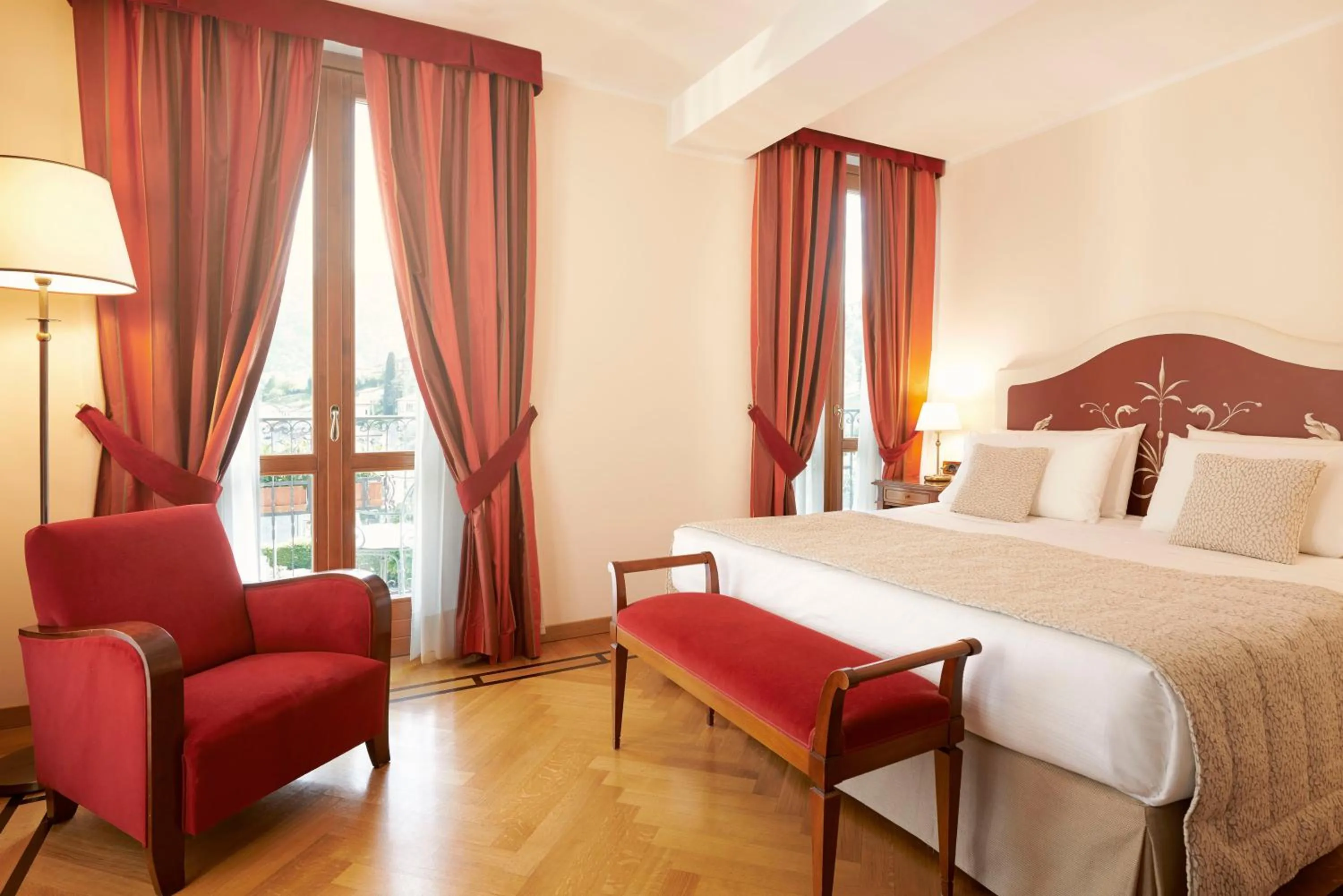 Bedroom, Bed in Hotel Belvedere