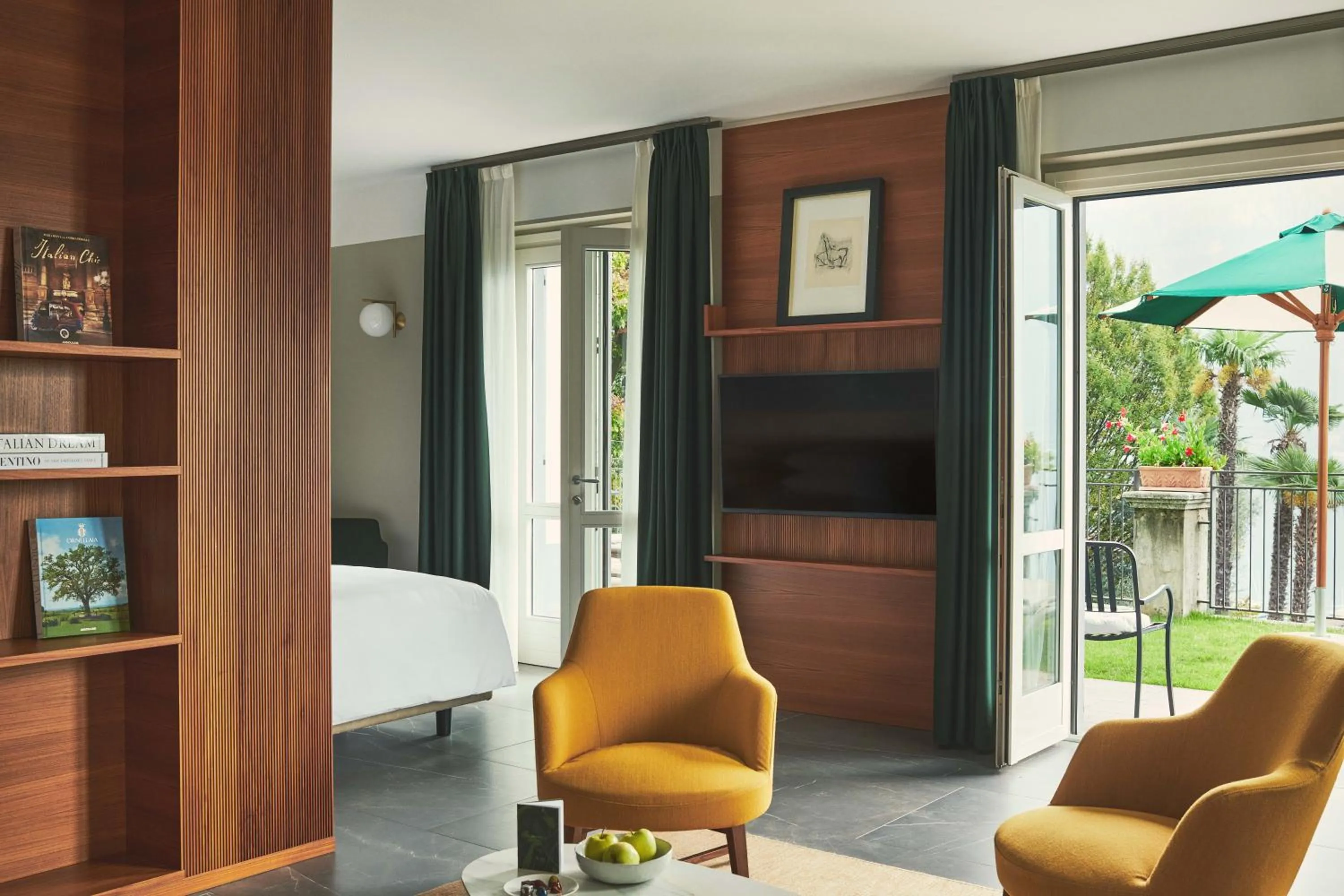 Seating area in Hotel Belvedere