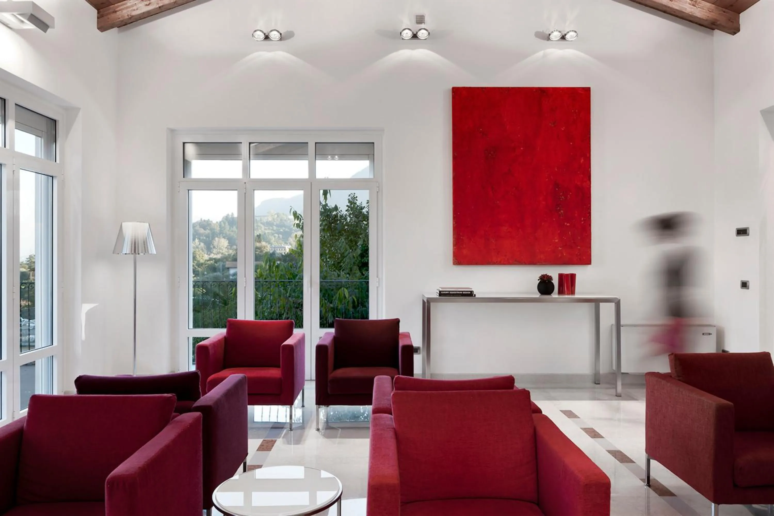 Library in Hotel Belvedere