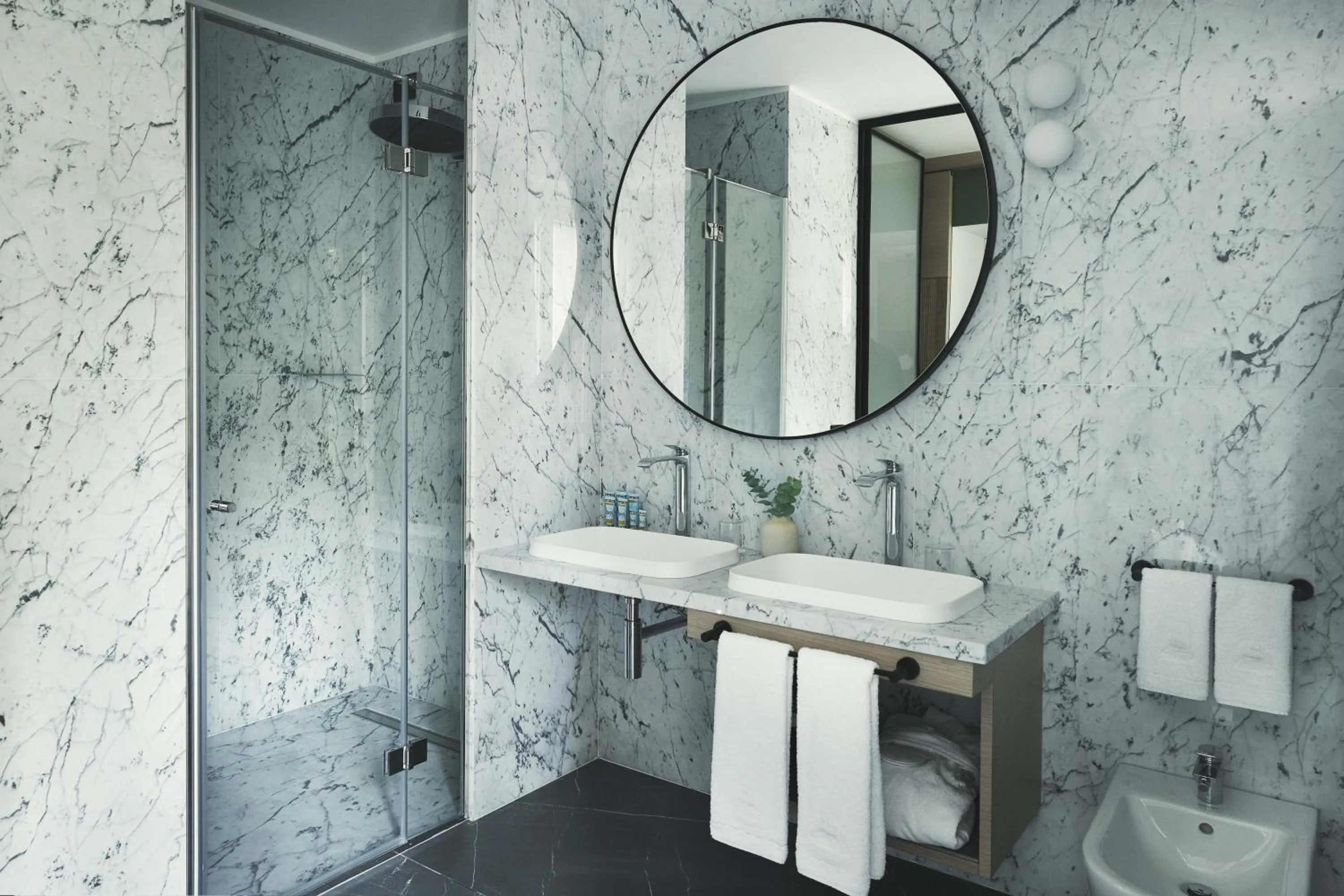 Bathroom in Hotel Belvedere