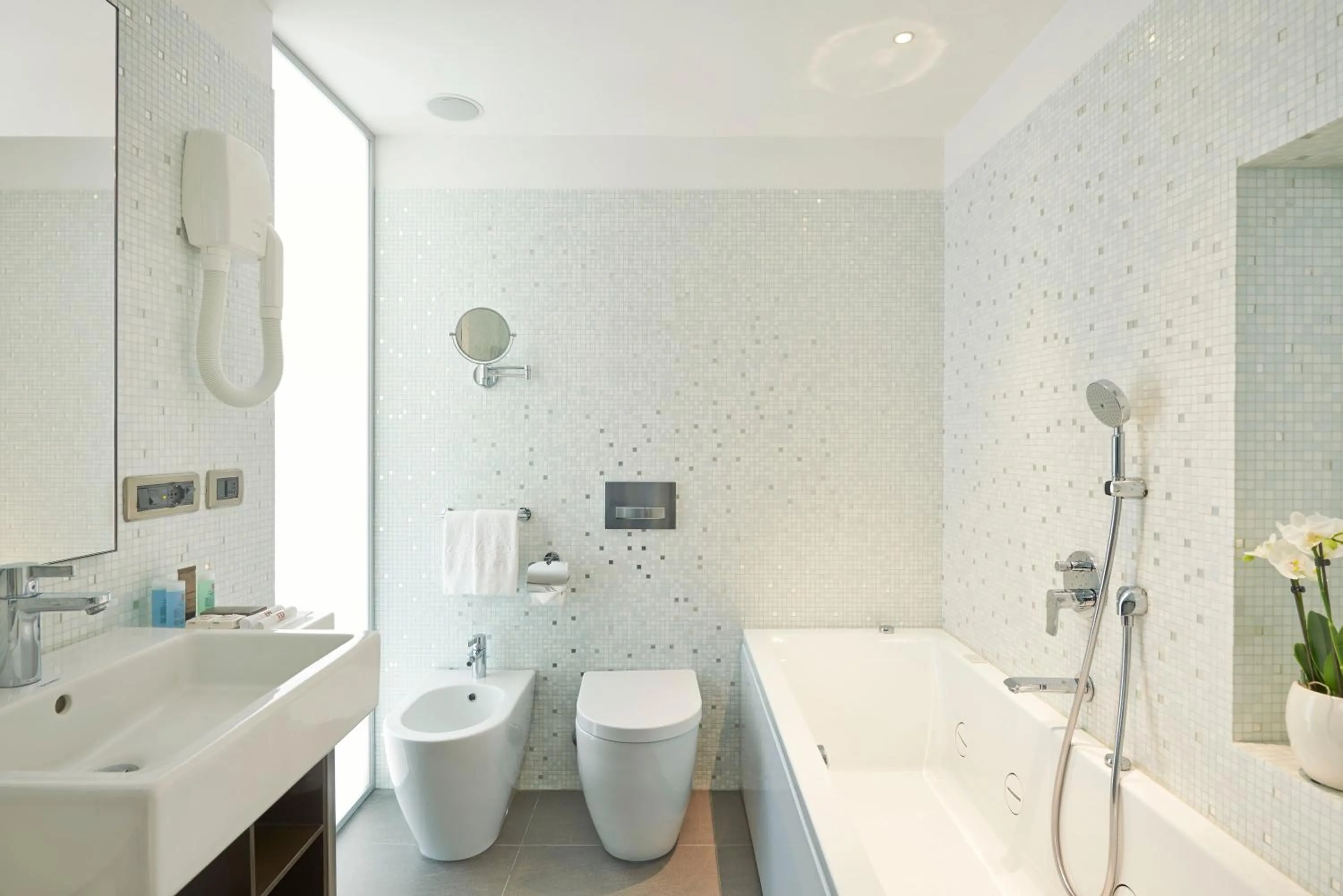 Toilet in Hotel Belvedere