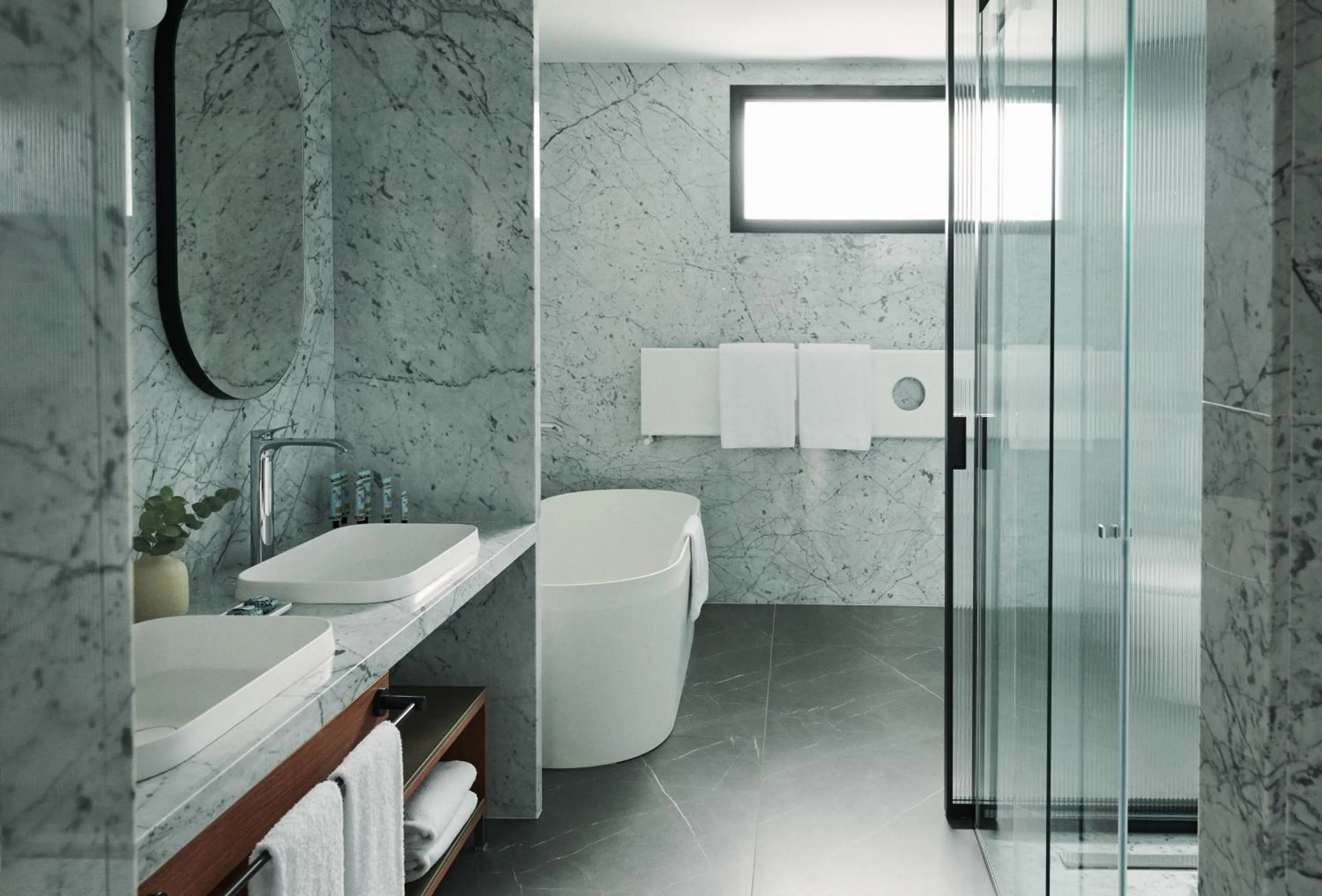 Shower in Hotel Belvedere