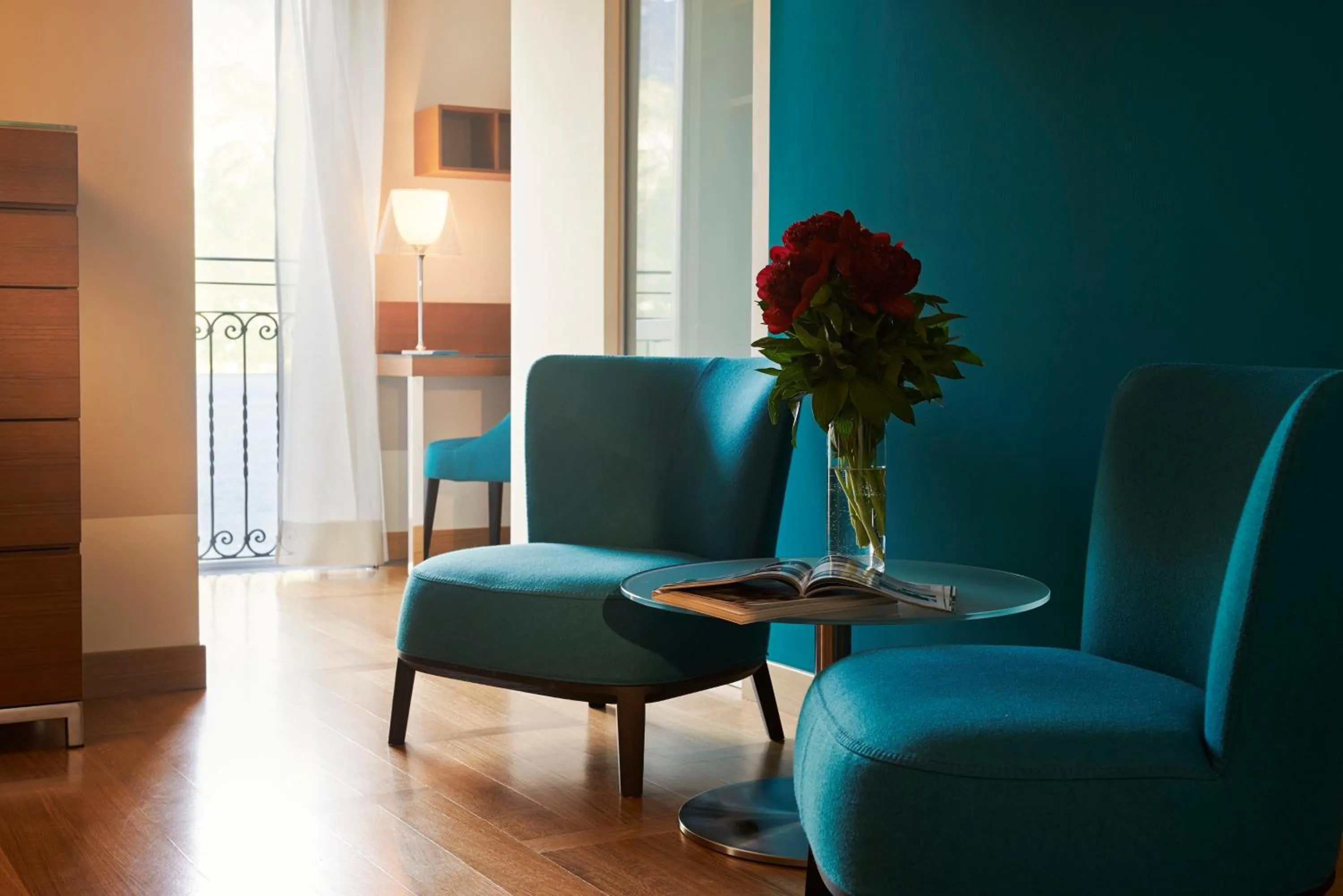 Seating area in Hotel Belvedere