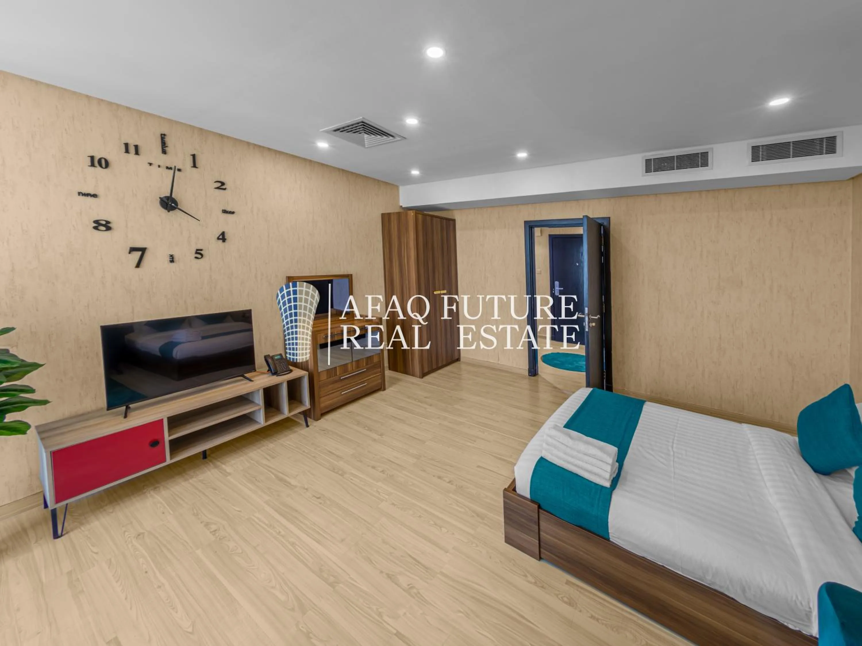 Photo of the whole room, Bed in Vita Tower