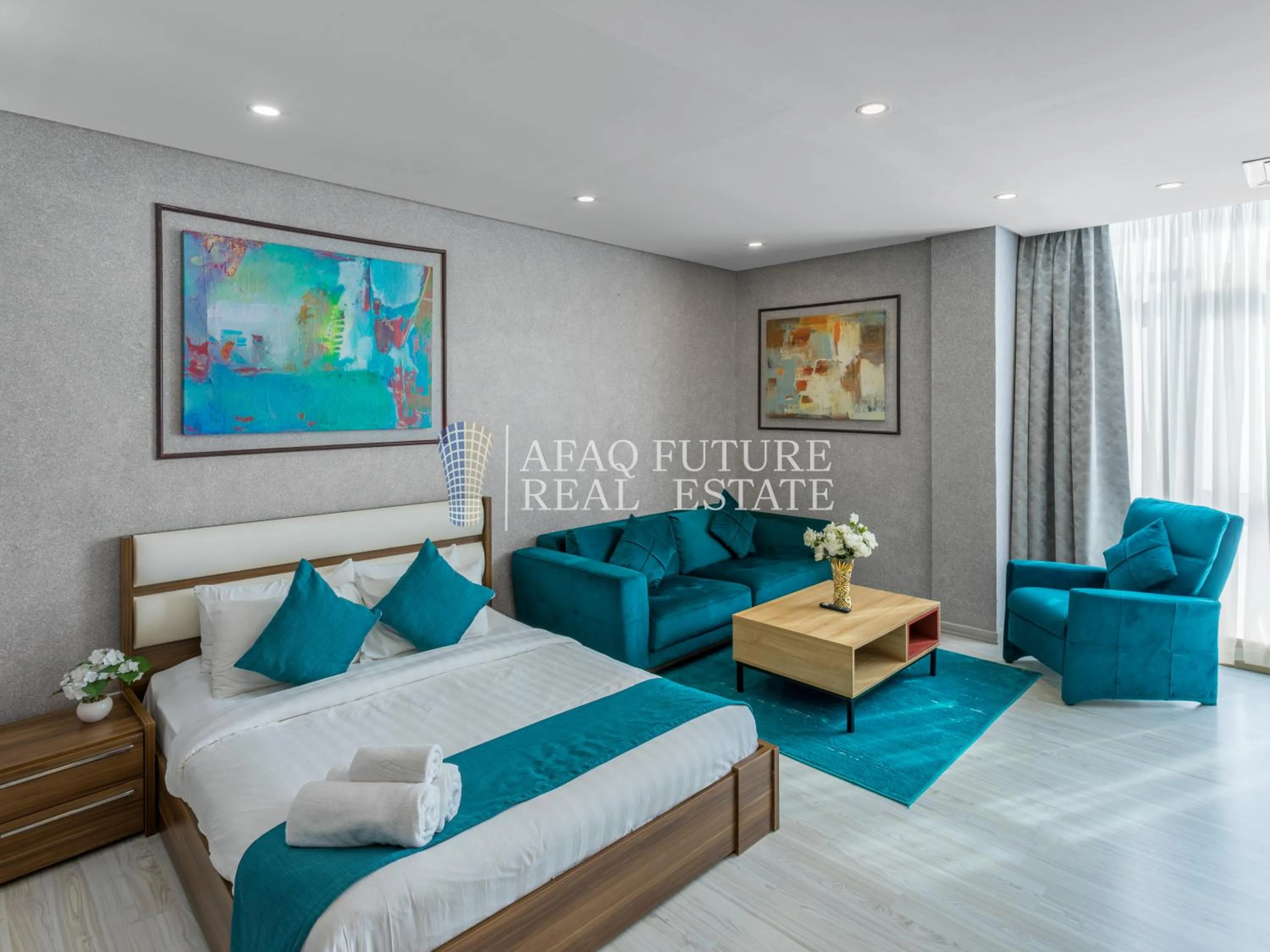 Photo of the whole room, Bed in Vita Tower