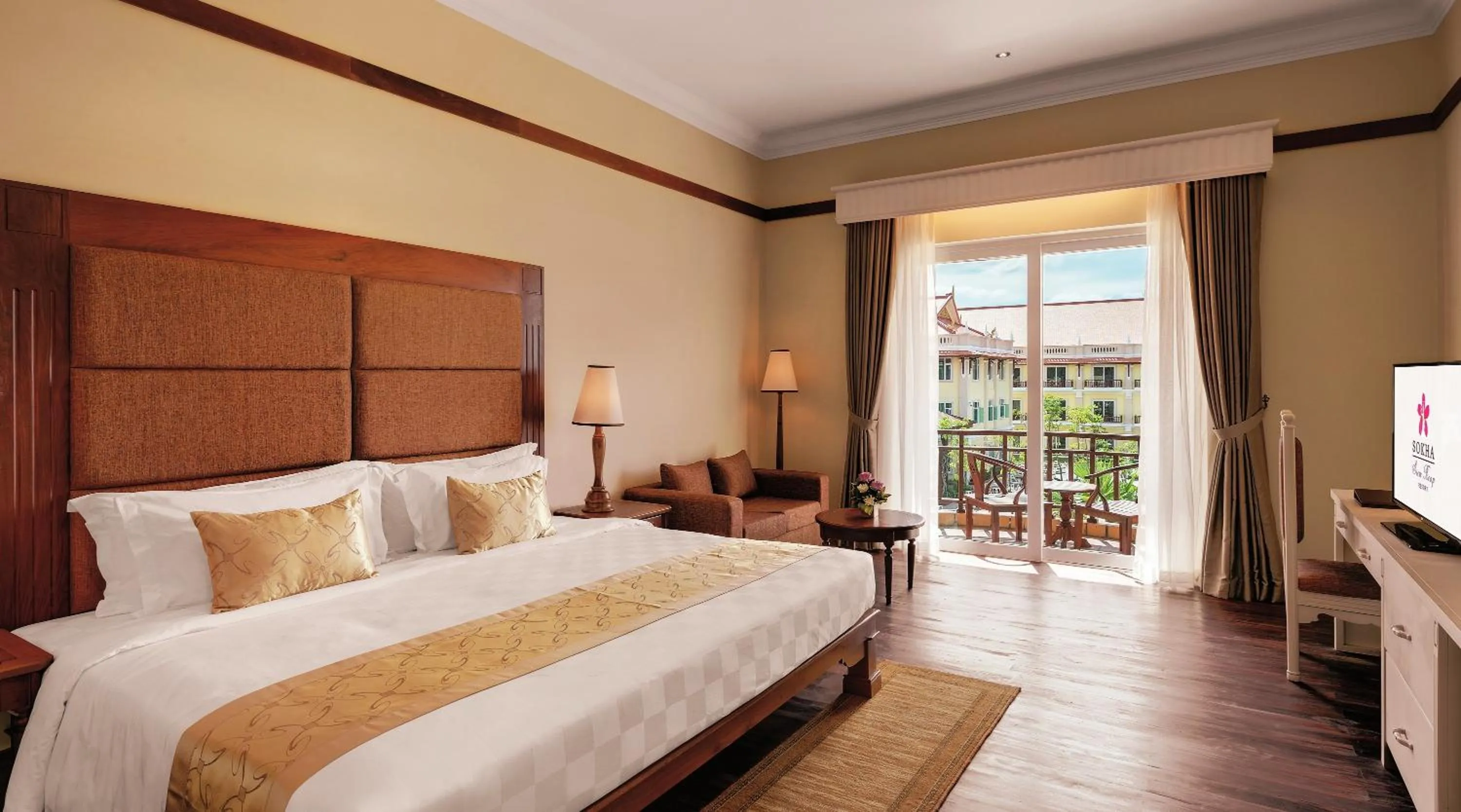 Deluxe Double Pool View in Sokha Siem Reap Resort & Convention Center