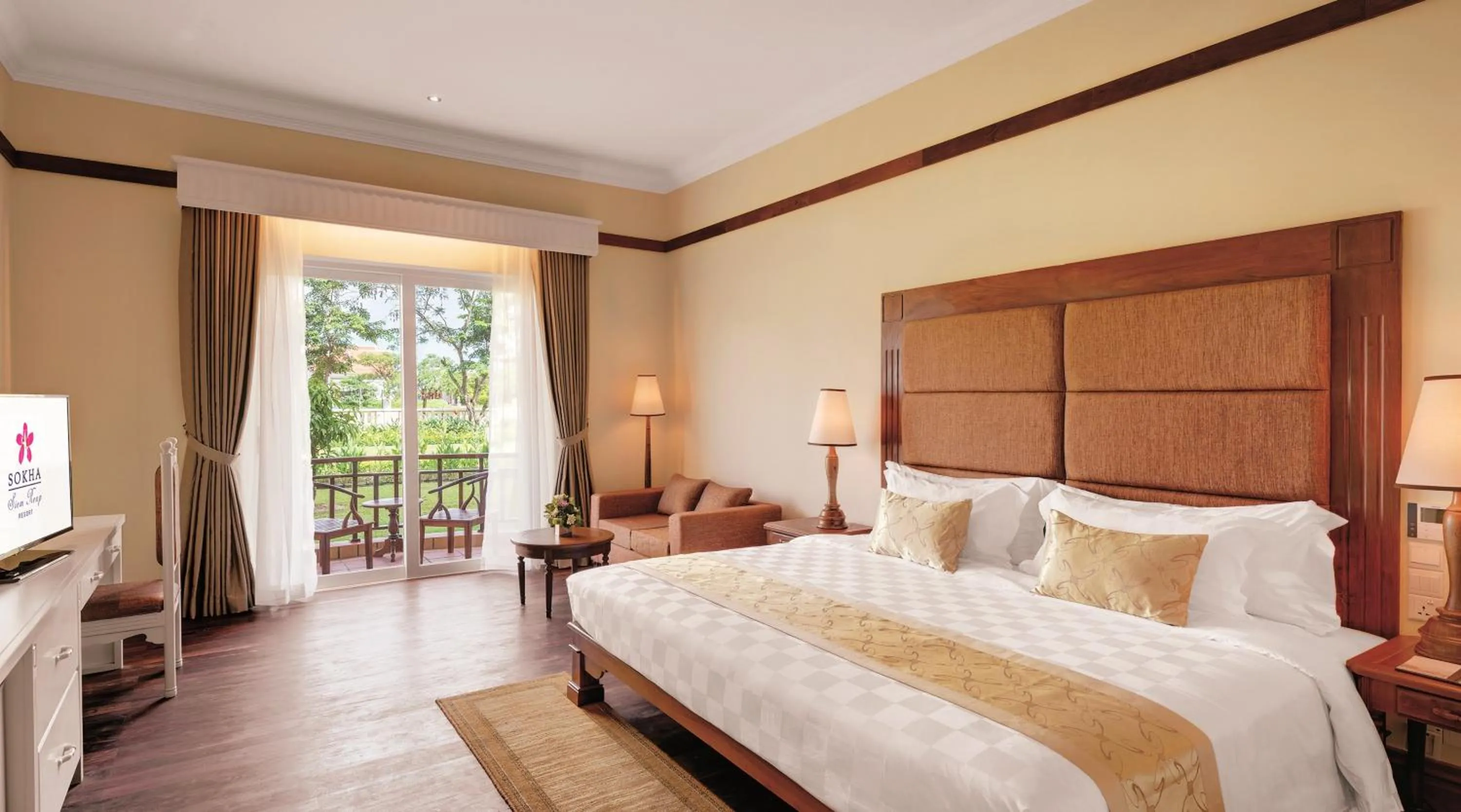Deluxe Double Garden View in Sokha Siem Reap Resort & Convention Center