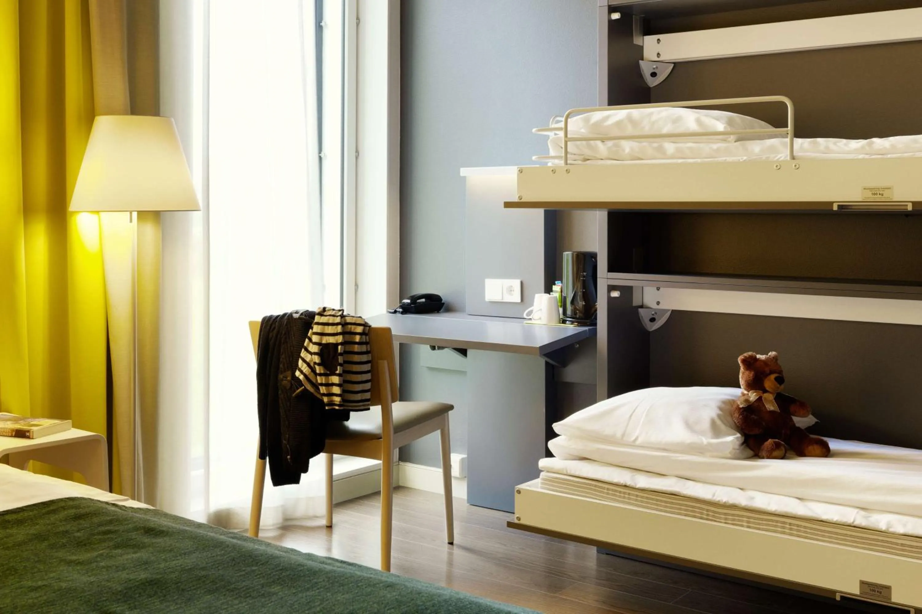 Bedroom, Bed in Scandic Oslo Airport