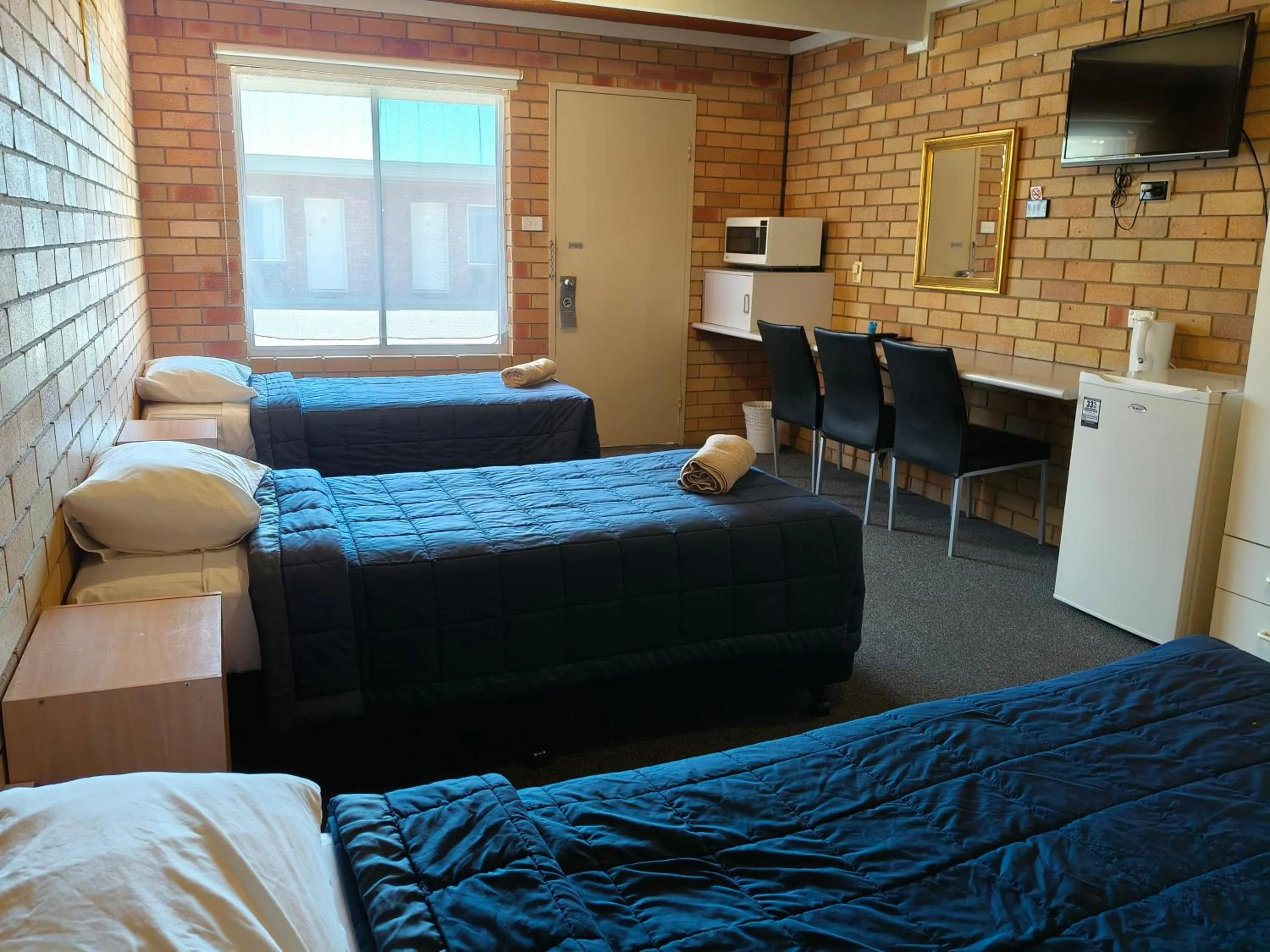 Bed in Red Chief Motel