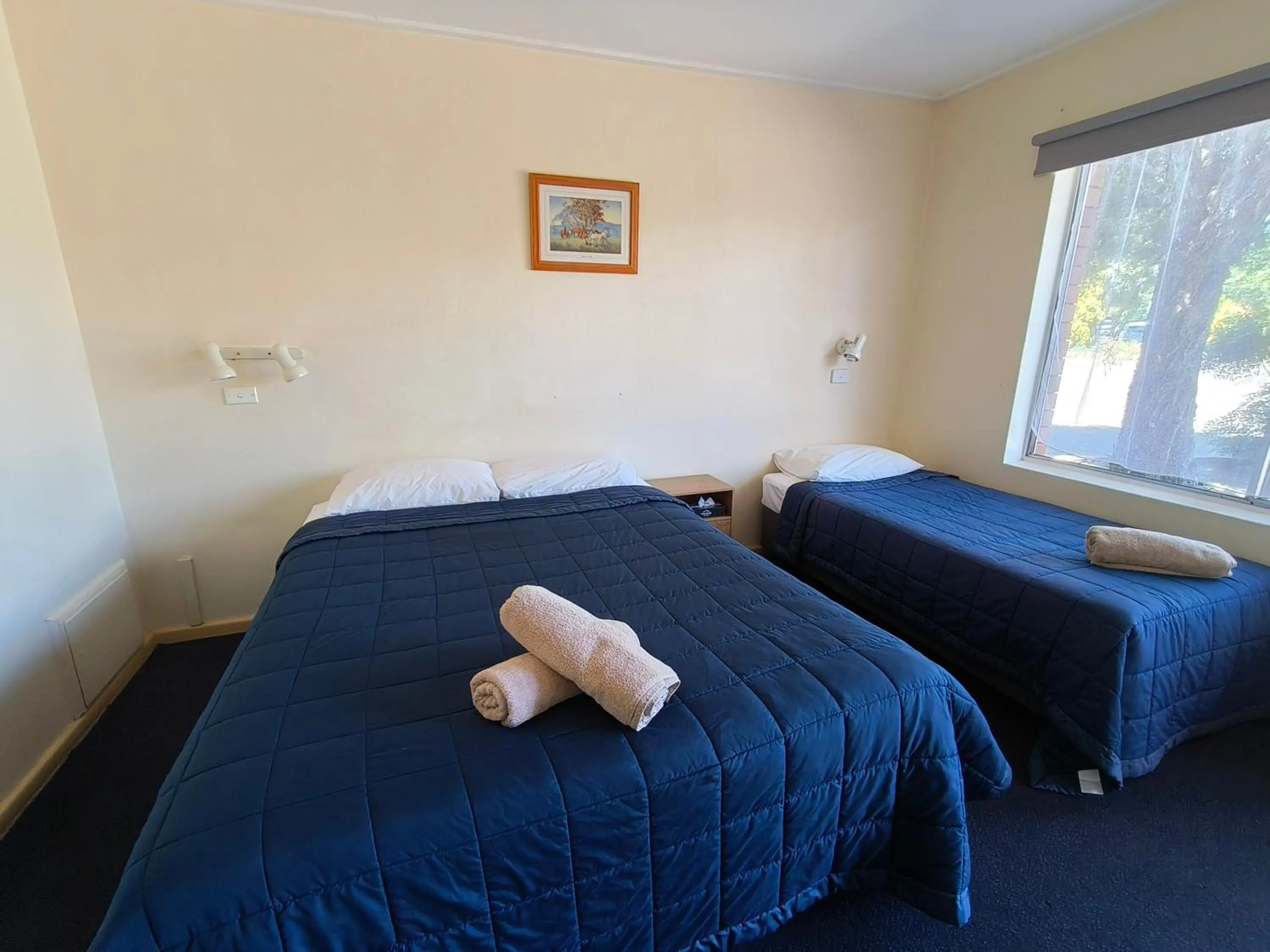 Bed in Red Chief Motel