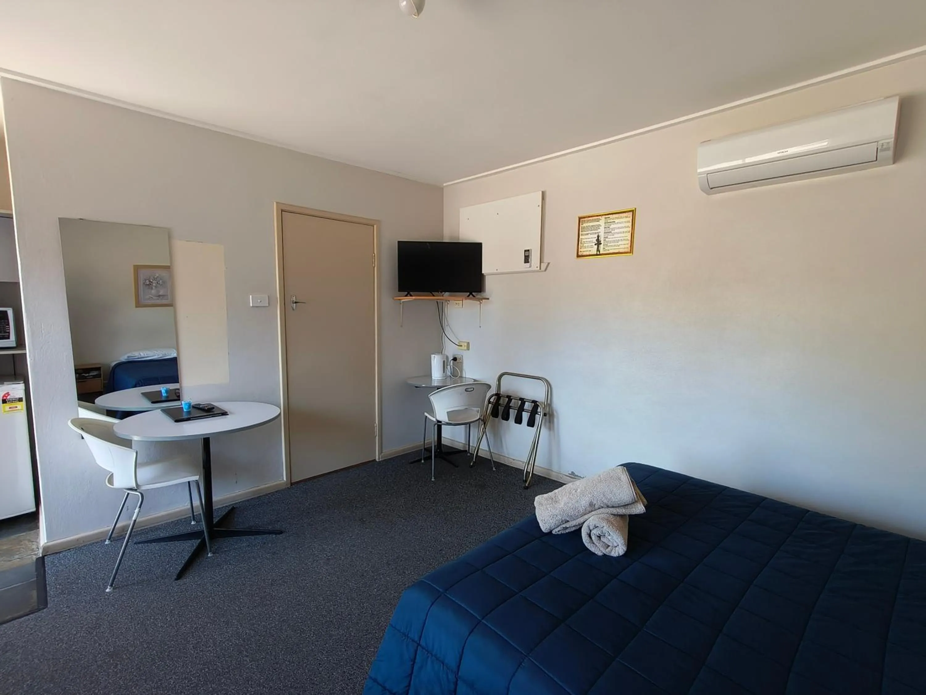 Bed in Red Chief Motel