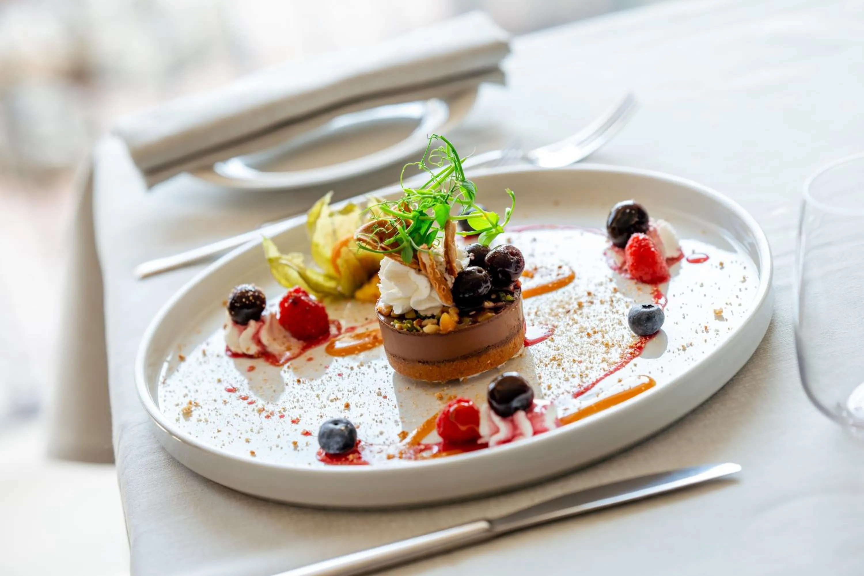 Restaurant/places to eat in Villa Luisa Resort & Luxury Apartments