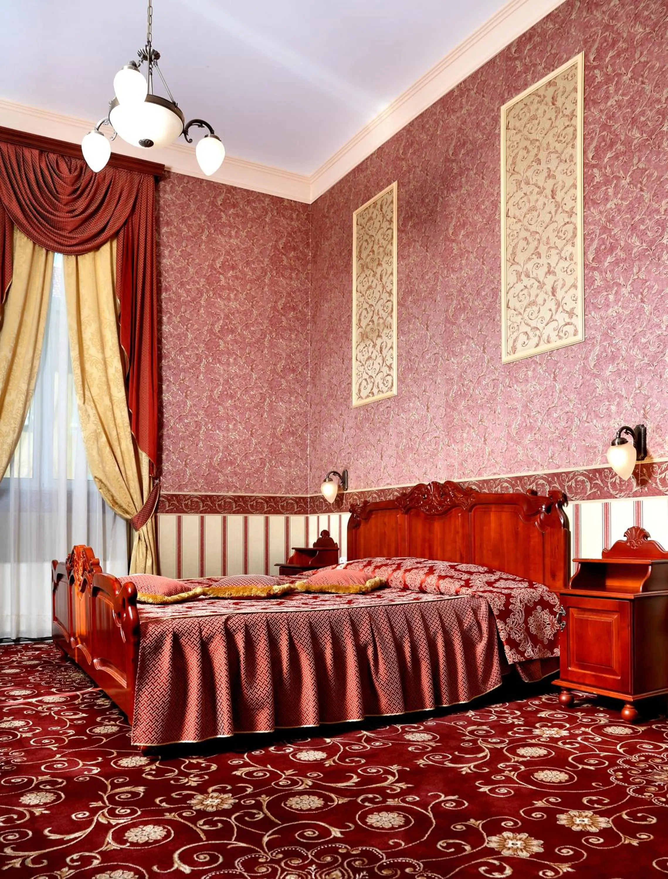Bed in Hotel Anna Palace