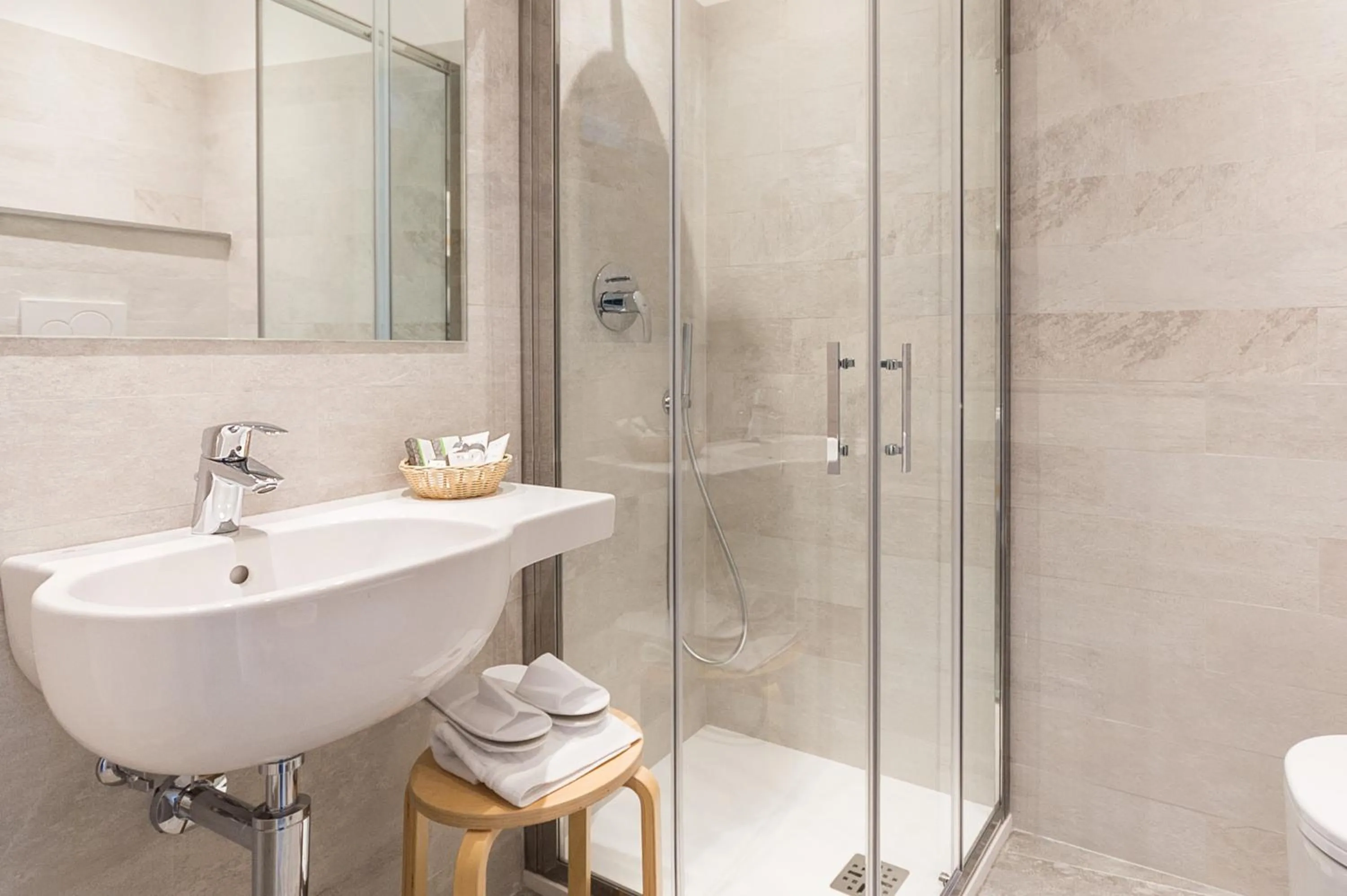 Bathroom in Hotel Tirreno