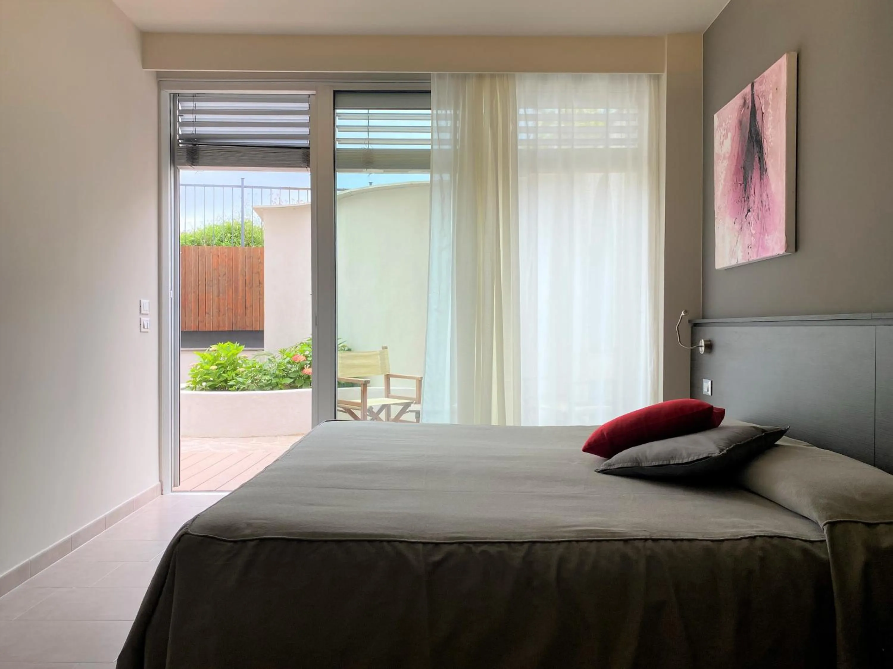 Bedroom, Bed in Hotel Tirreno