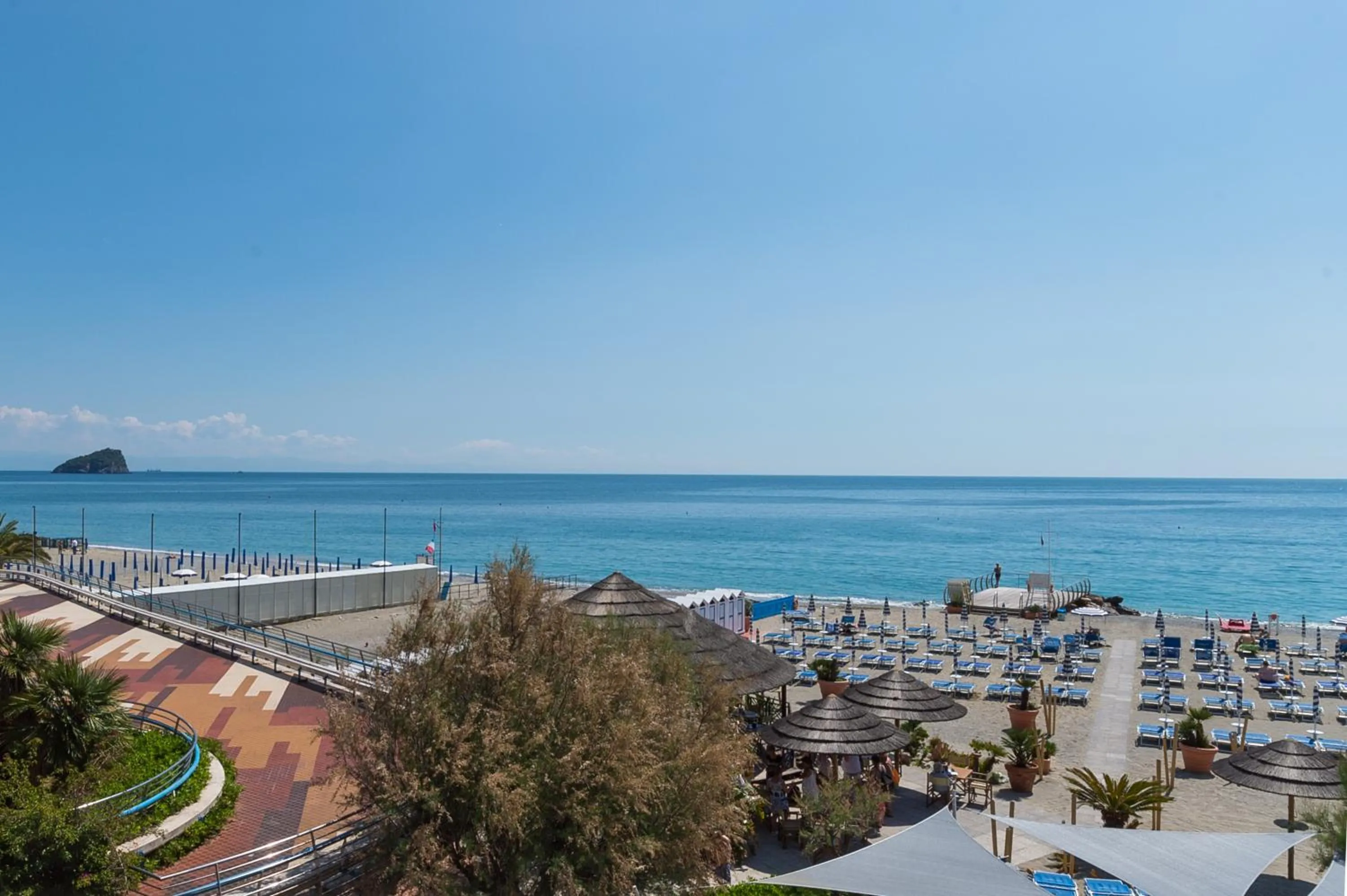 Balcony/Terrace in Hotel Tirreno