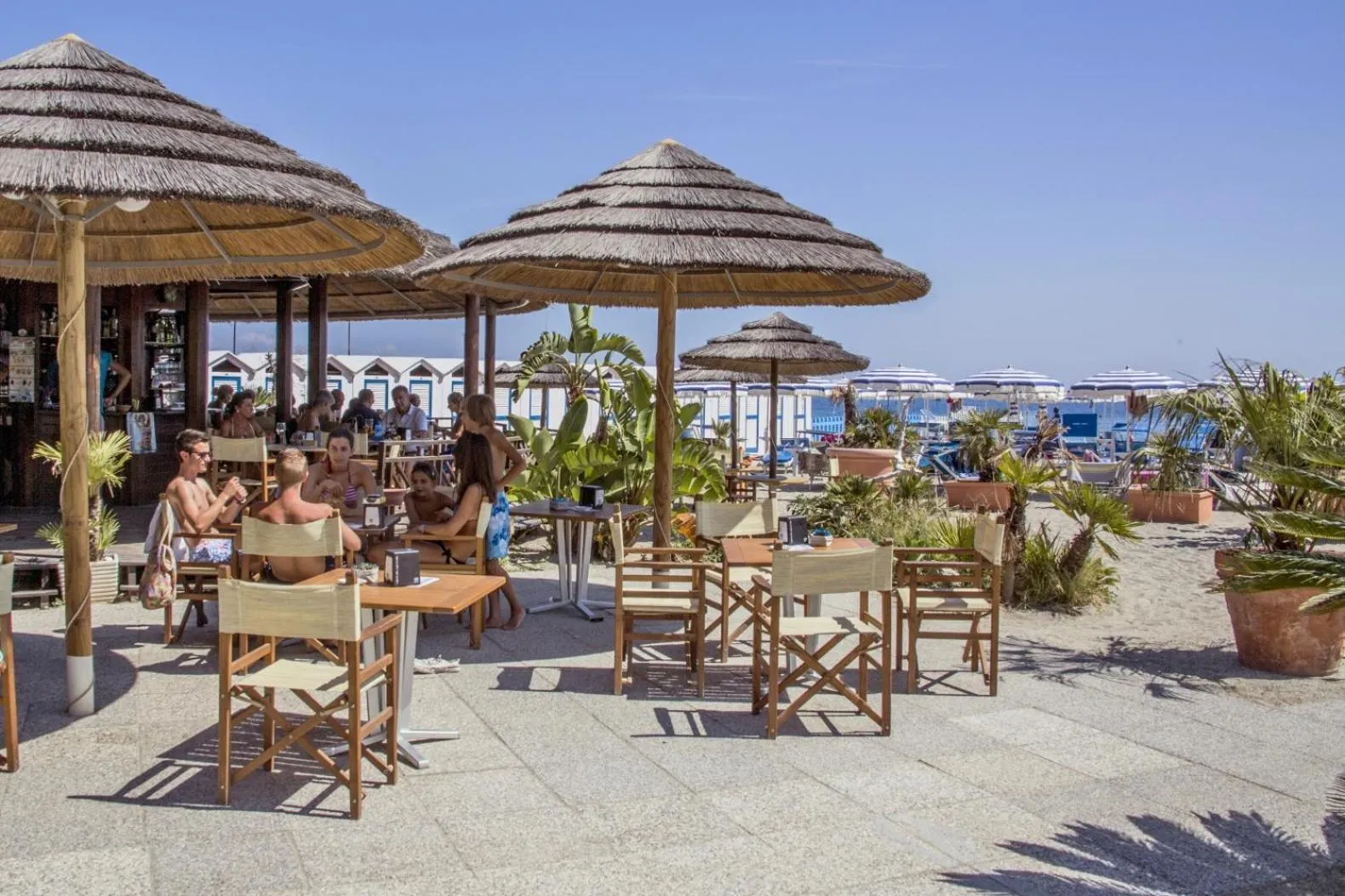 Restaurant/places to eat in Hotel Tirreno