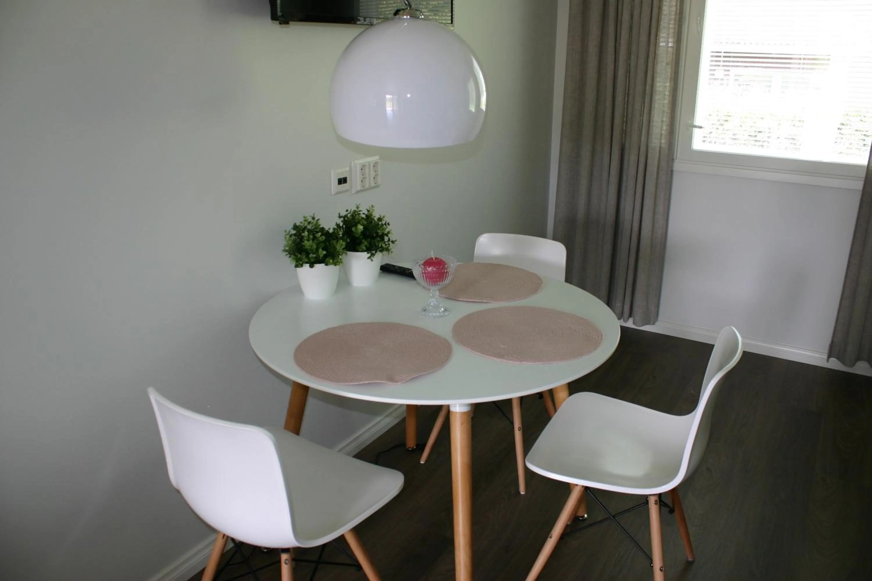 Dining area in Apartment Kievarinhovi
