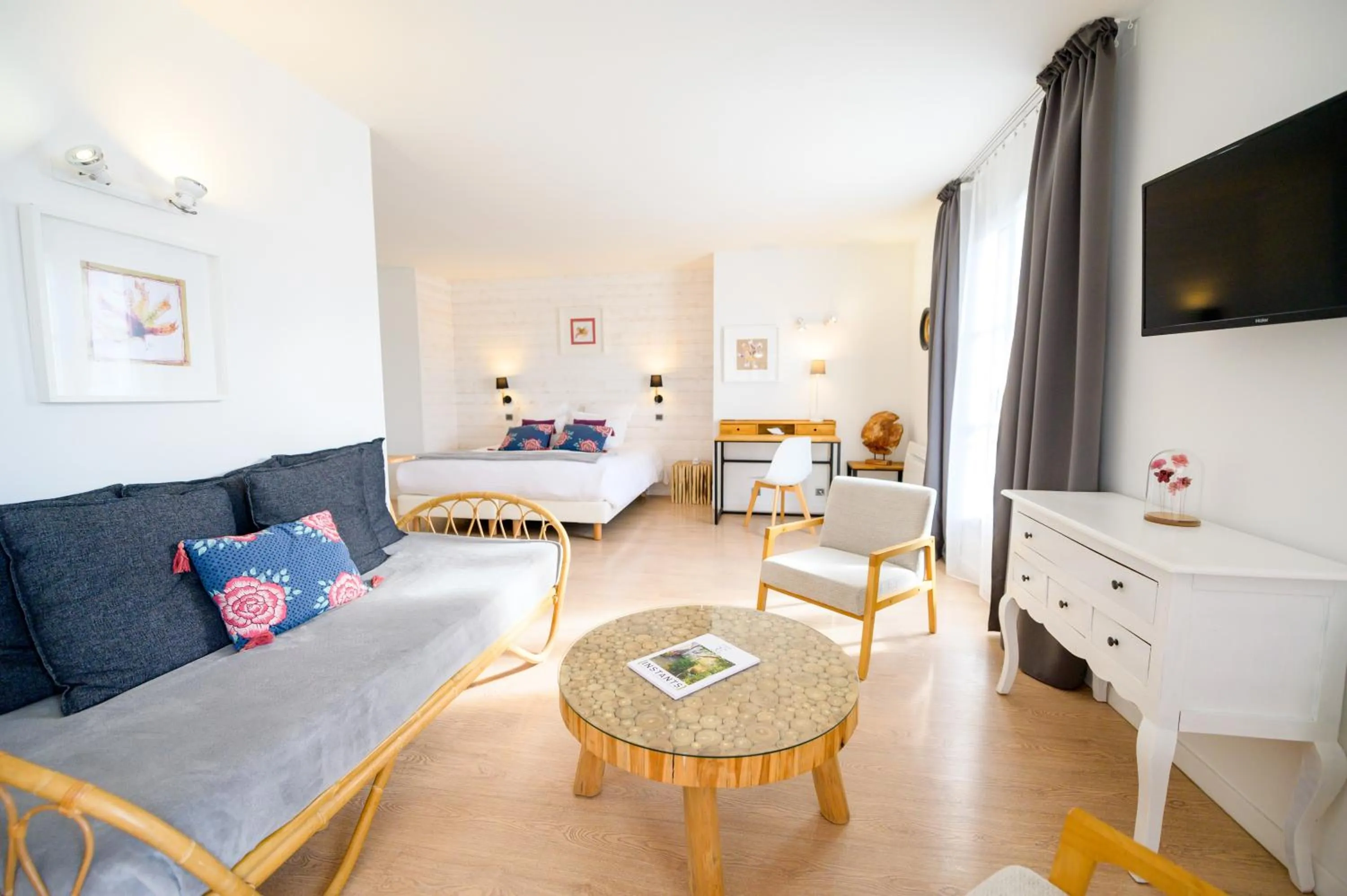 Living room in Hôtel La Jetée