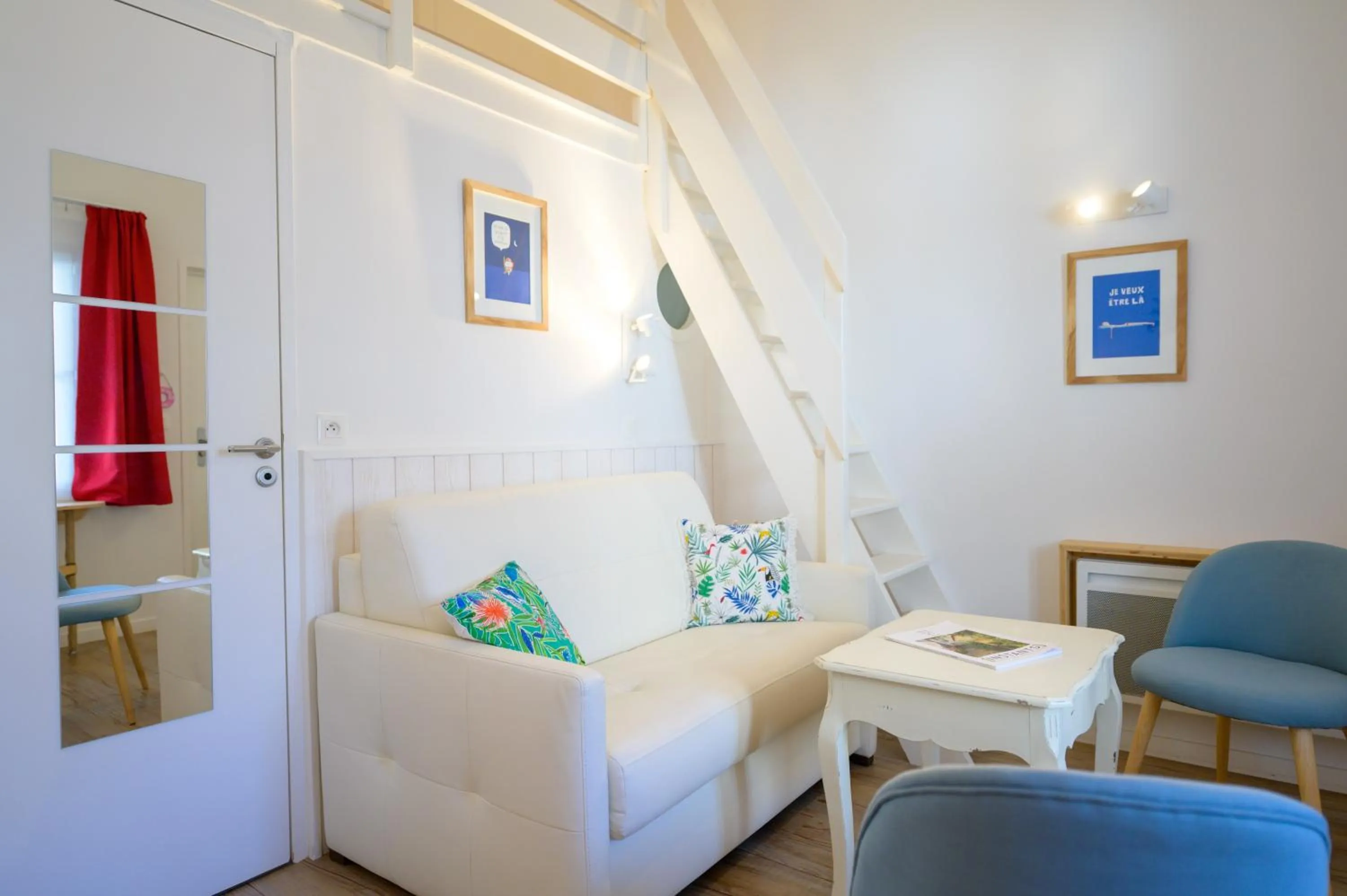 Living room in Hôtel La Jetée