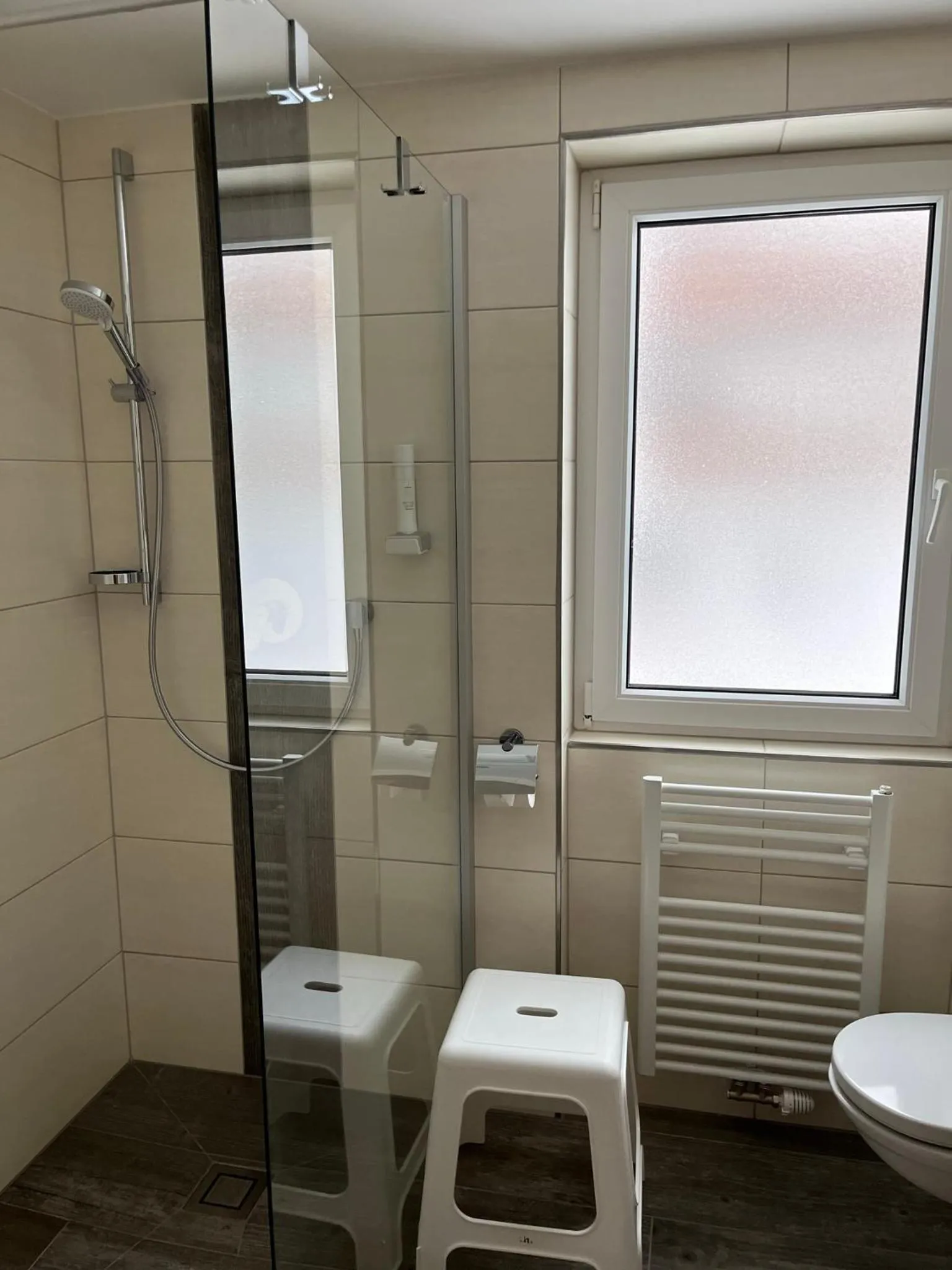 Shower in Hotel Solaria